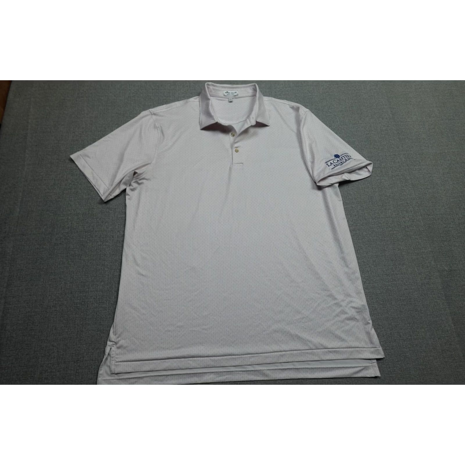 Peter Millar Peter Millar Summer Comfort Polo Mens XL Pink Geo Golf La Cantera Resort Shirt Size US XL / EU 56 / 4 - 4 Thumbnail