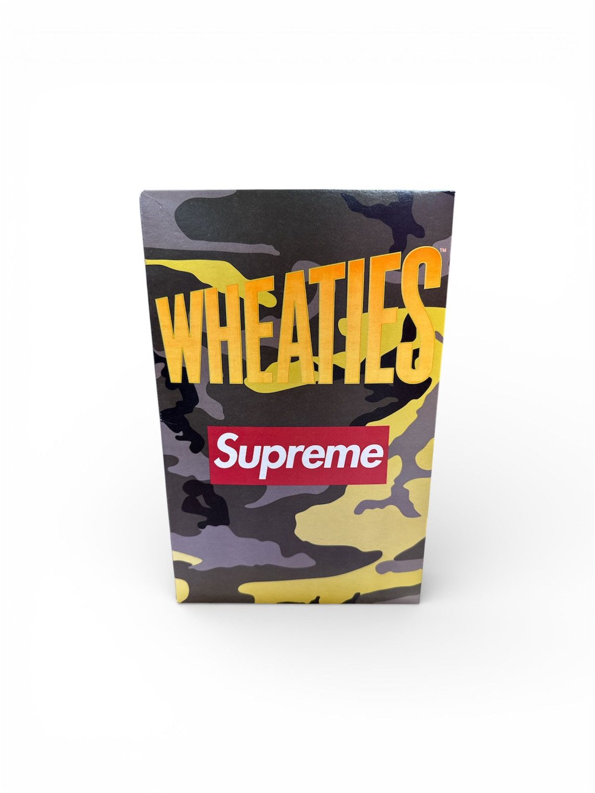 Supreme Supreme Wheaties Yellow Camo NOT SAFE FOR HUMAN CONSUMPTION! Size ONE SIZE - 2 Thumbnail