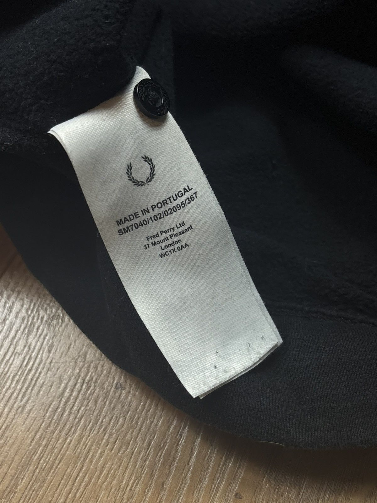 Fred Perry × Raf Simons 2018 Vintage Raf Simons x Fred Perry Ring Irons Sweatshirt Size US M / EU 48-50 / 2 - 9 Thumbnail