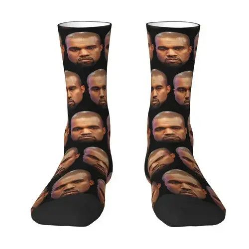 Japanese Brand Sad Kanye West Socks Size ONE SIZE - 3 Thumbnail