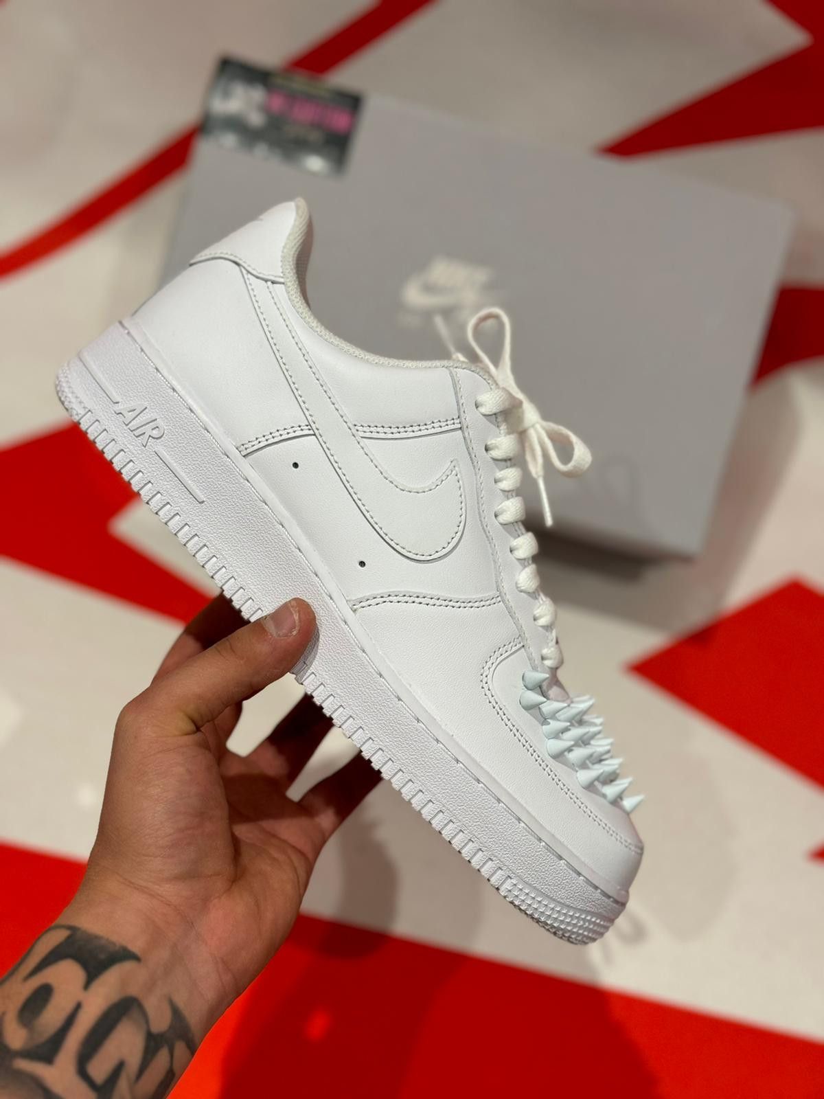 Nike Nike Air Force One Spikes Size US 8 / IT 38 - 1 Thumbnail