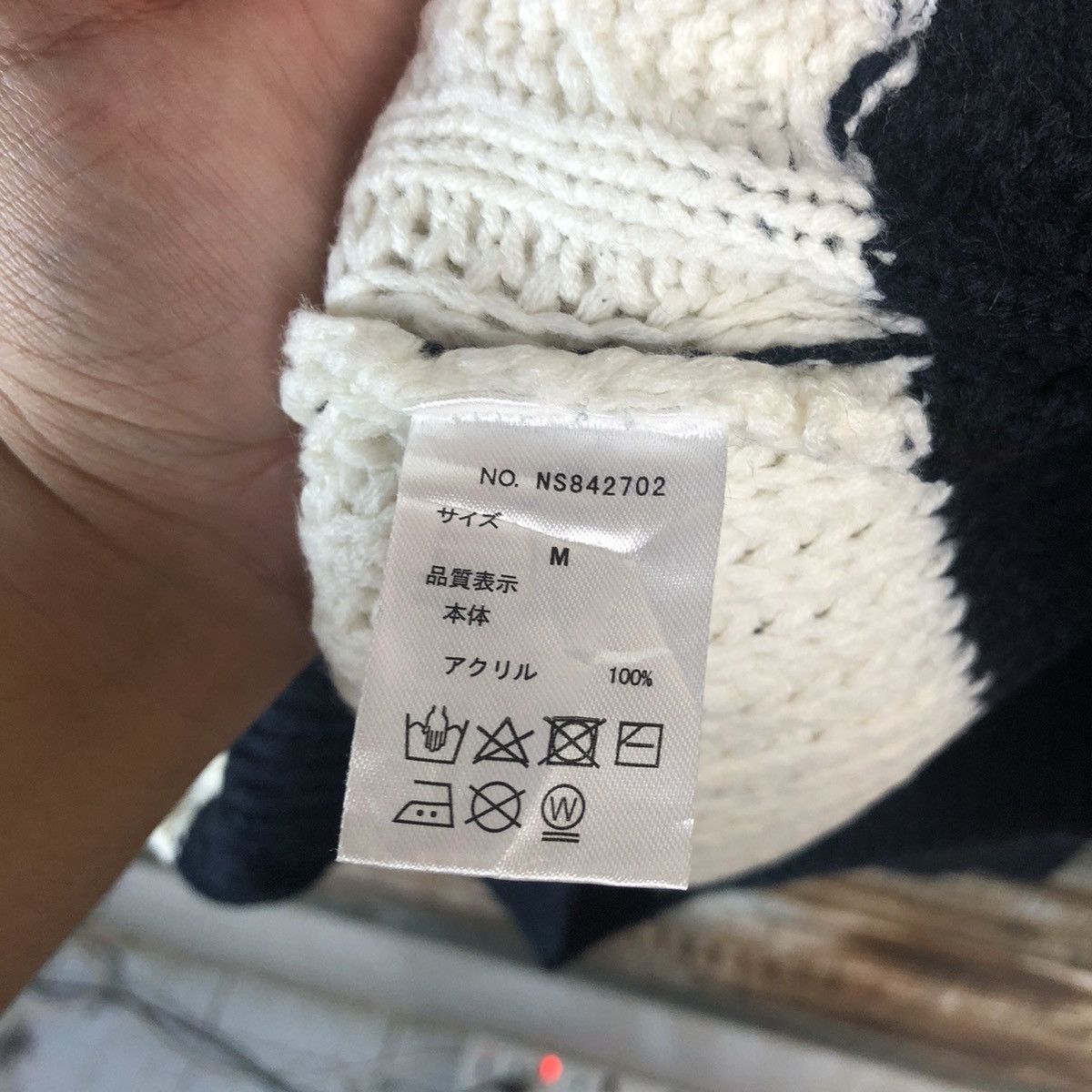 Japanese Brand Ills Stripe like kurt cobain Knitwear #A1854 Size US M / EU 48-50 / 2 - 10 Thumbnail