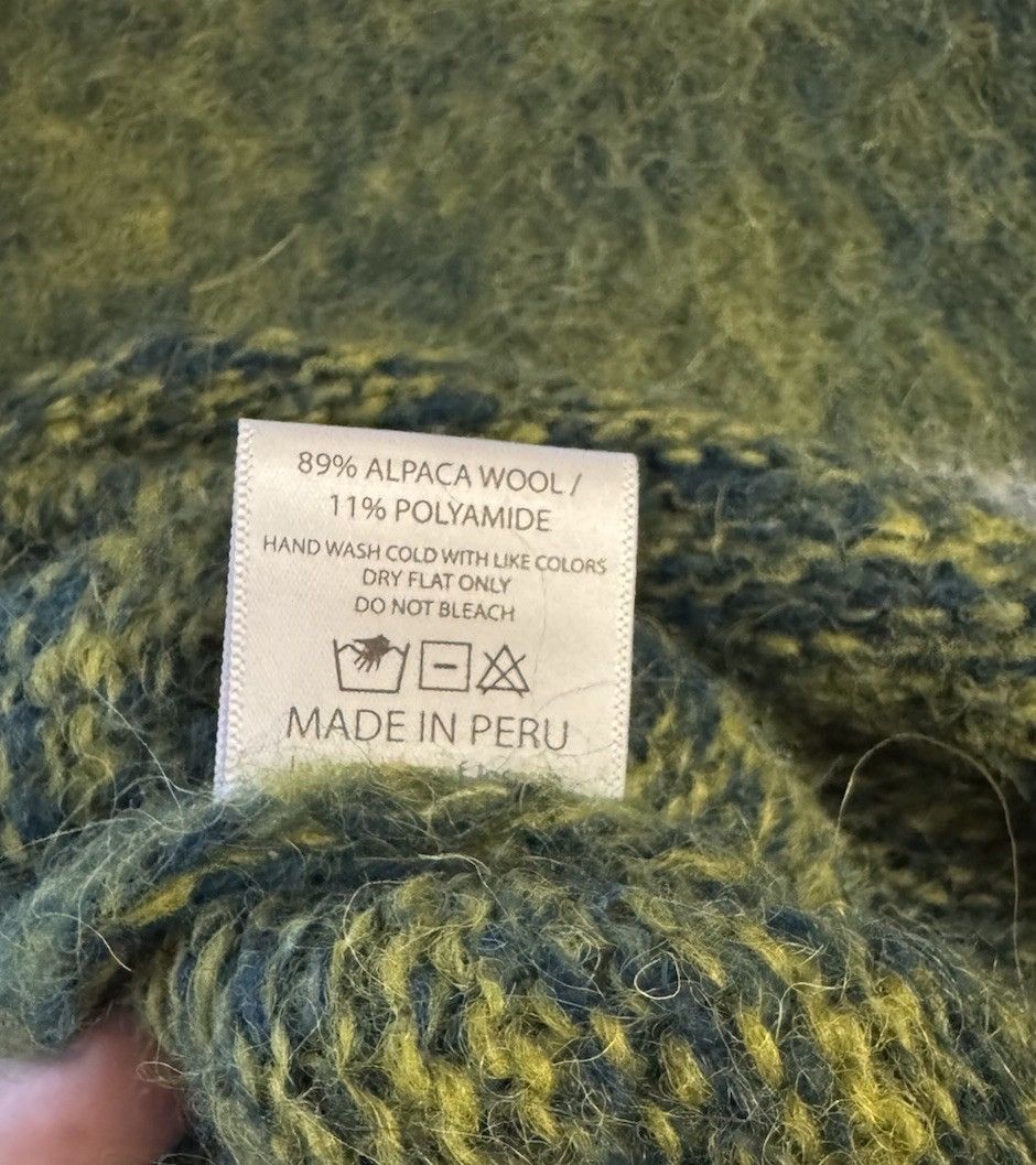 Brain Dead BRAIN DEAD Marled Alpaca sweater Multicolor Fuzzy Sz XL Rare Size US XL / EU 56 / 4 - 6 Thumbnail