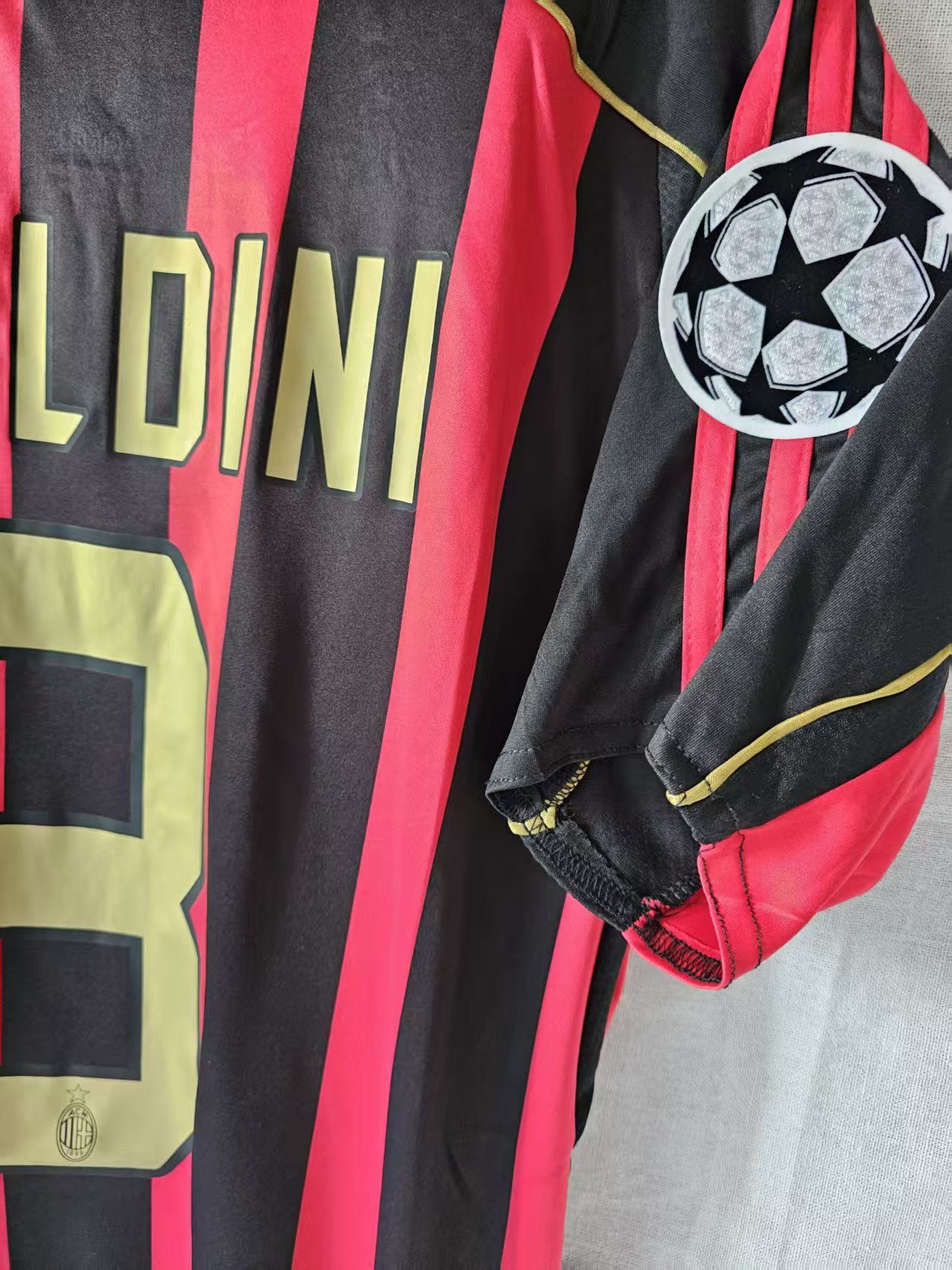 Other 2006 2007 AC Milan #3 Paolo Maldini Jersey Home Size US S / EU 44-46 / 1 - 4 Thumbnail
