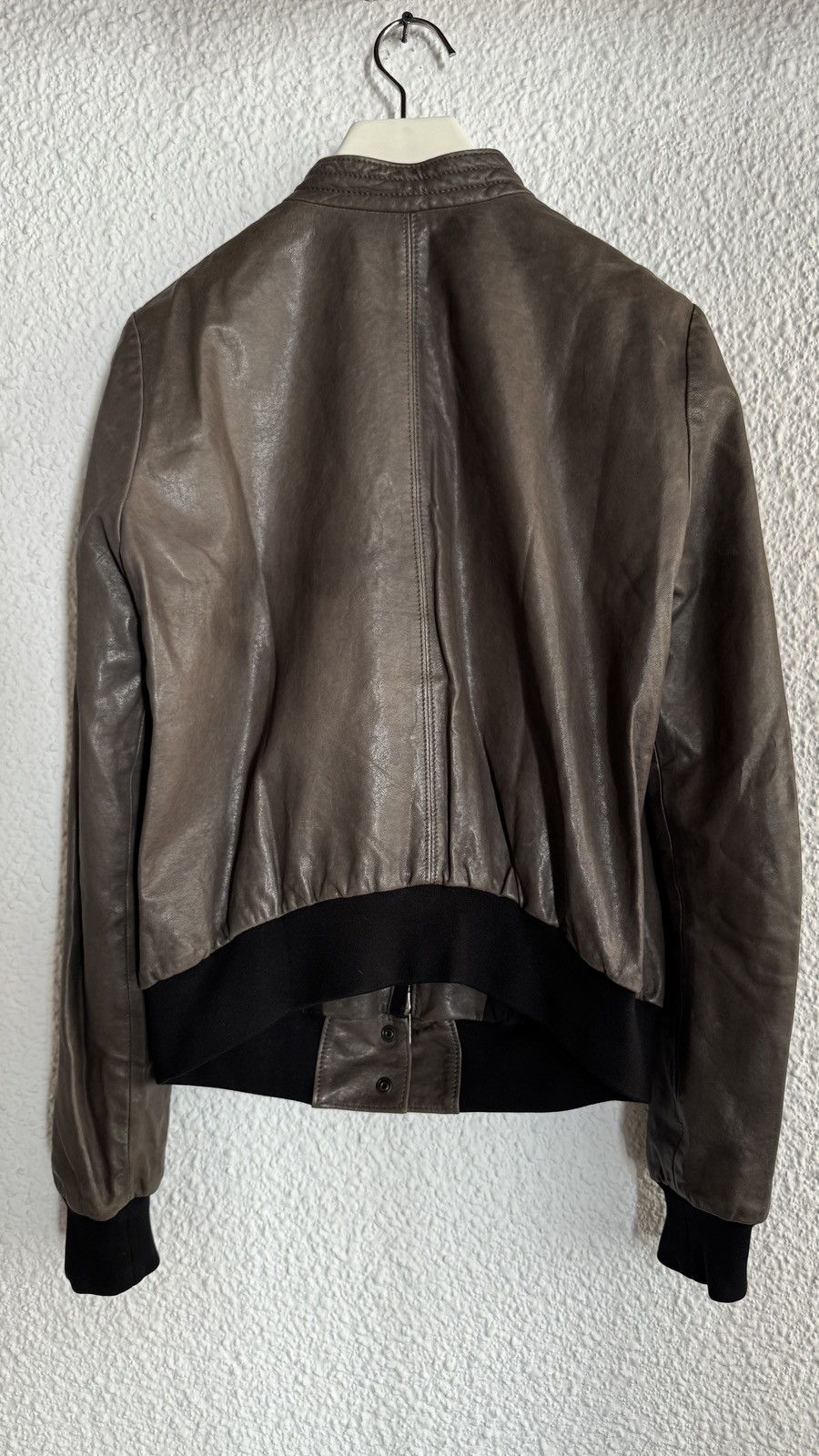 Haider Ackermann Haider Ackermann Archive Leather Bomber Size S / US 4 / IT 40 - 4 Thumbnail
