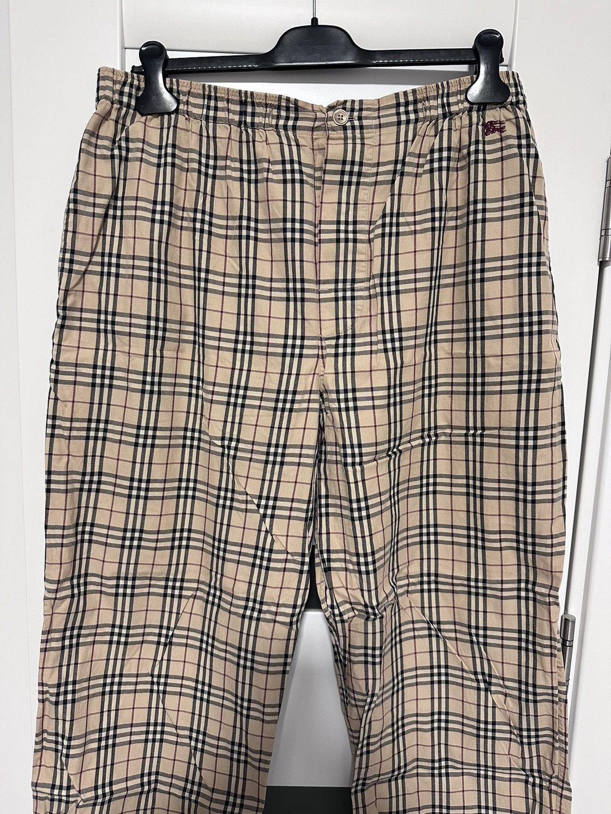Burberry Burberry Robe Pants Men Nova Check Size L Size US 34 / EU 50 - 2 Thumbnail