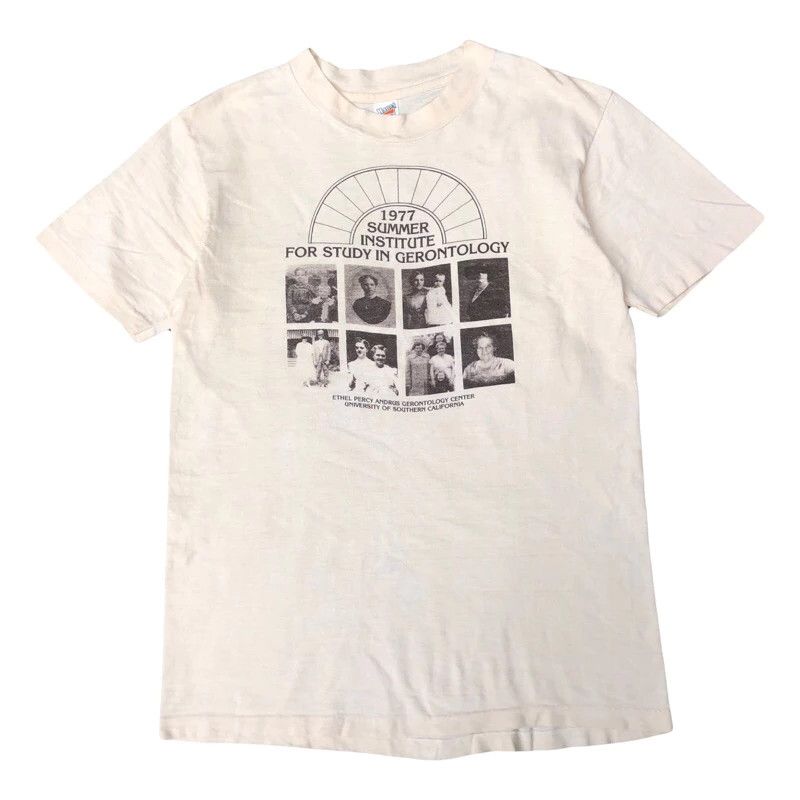 Arts & Science × Vintage Hanes 70s University Vintage Shirt Size US M / EU 48-50 / 2 - 1 Thumbnail