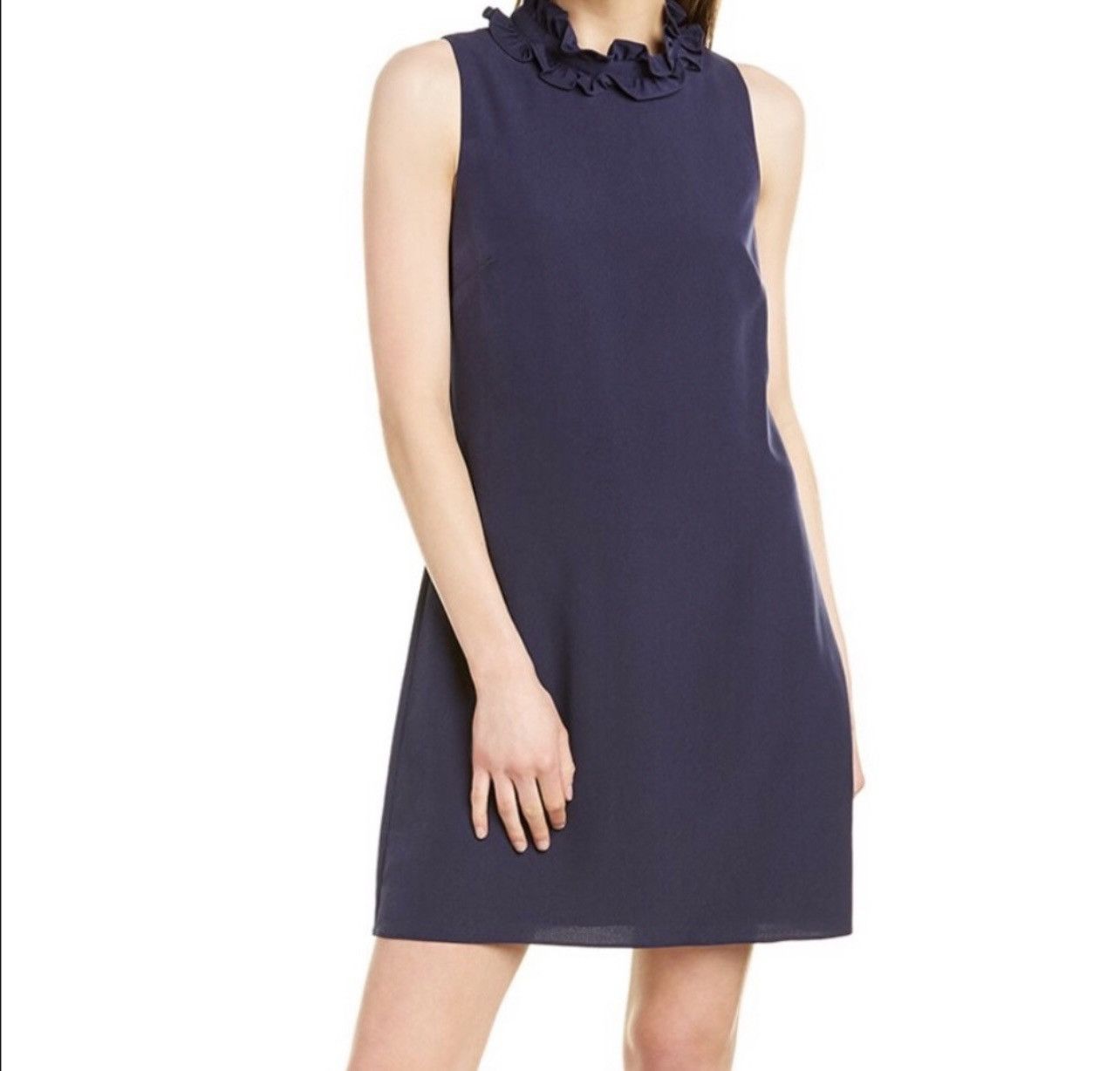 image of Sail To Sable Dress in Blue, Women's (Size Medium)
