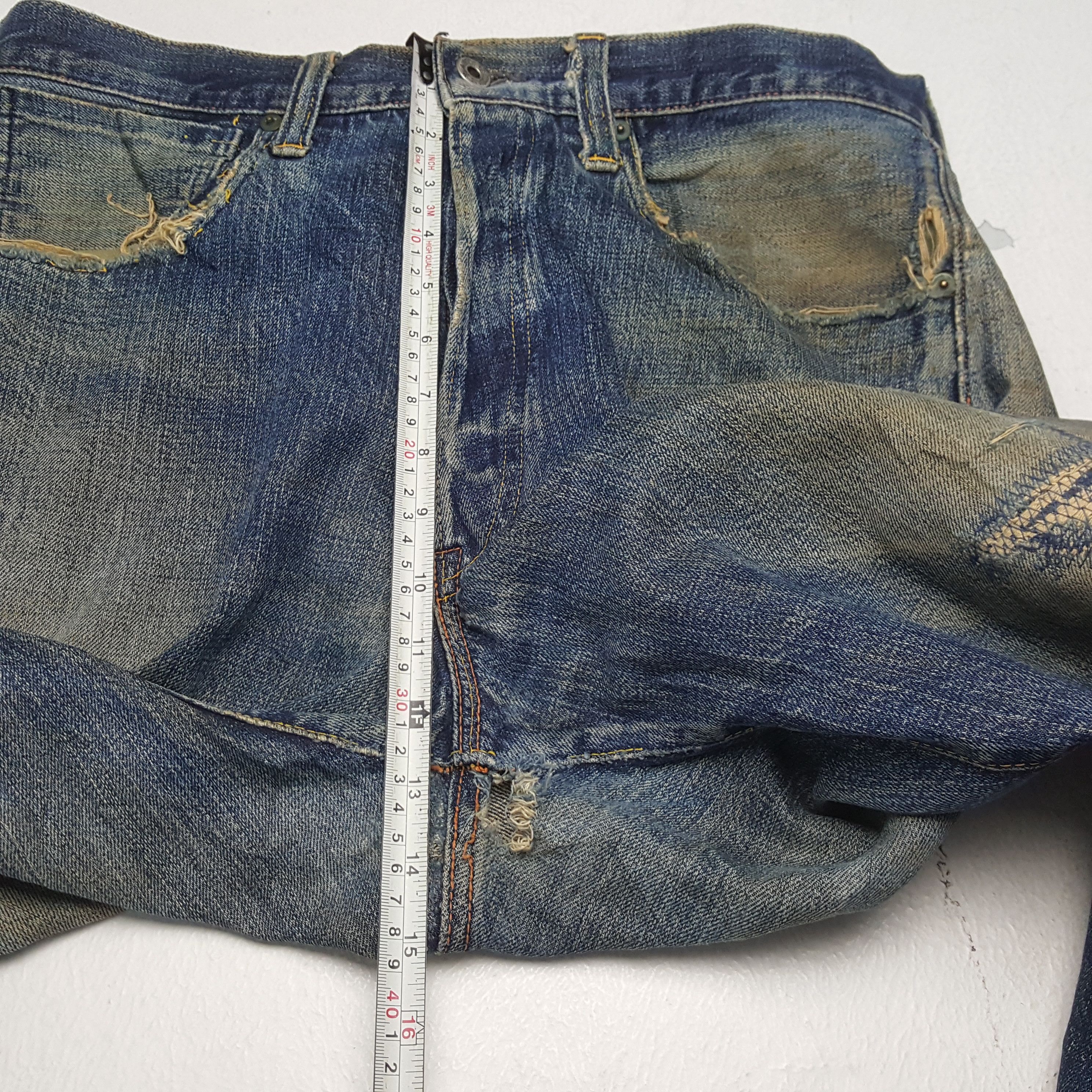 Japanese Brand × Vintage Vintage Mc COYS Japanese Fashion Brand Distressed Jeans Size US 35 - 8 Thumbnail