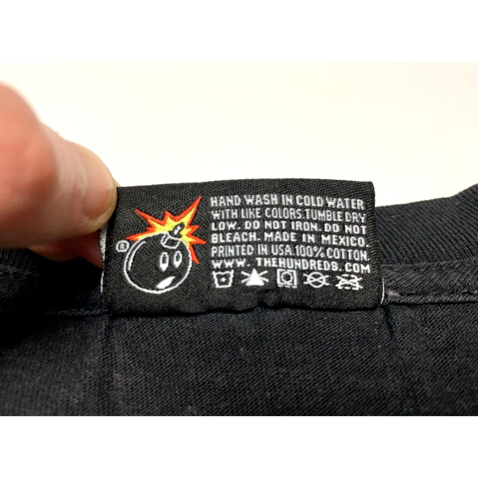 The Hundreds The Hundreds Bomb Black T-Shirt M Size US M / EU 48-50 / 2 - 5 Thumbnail