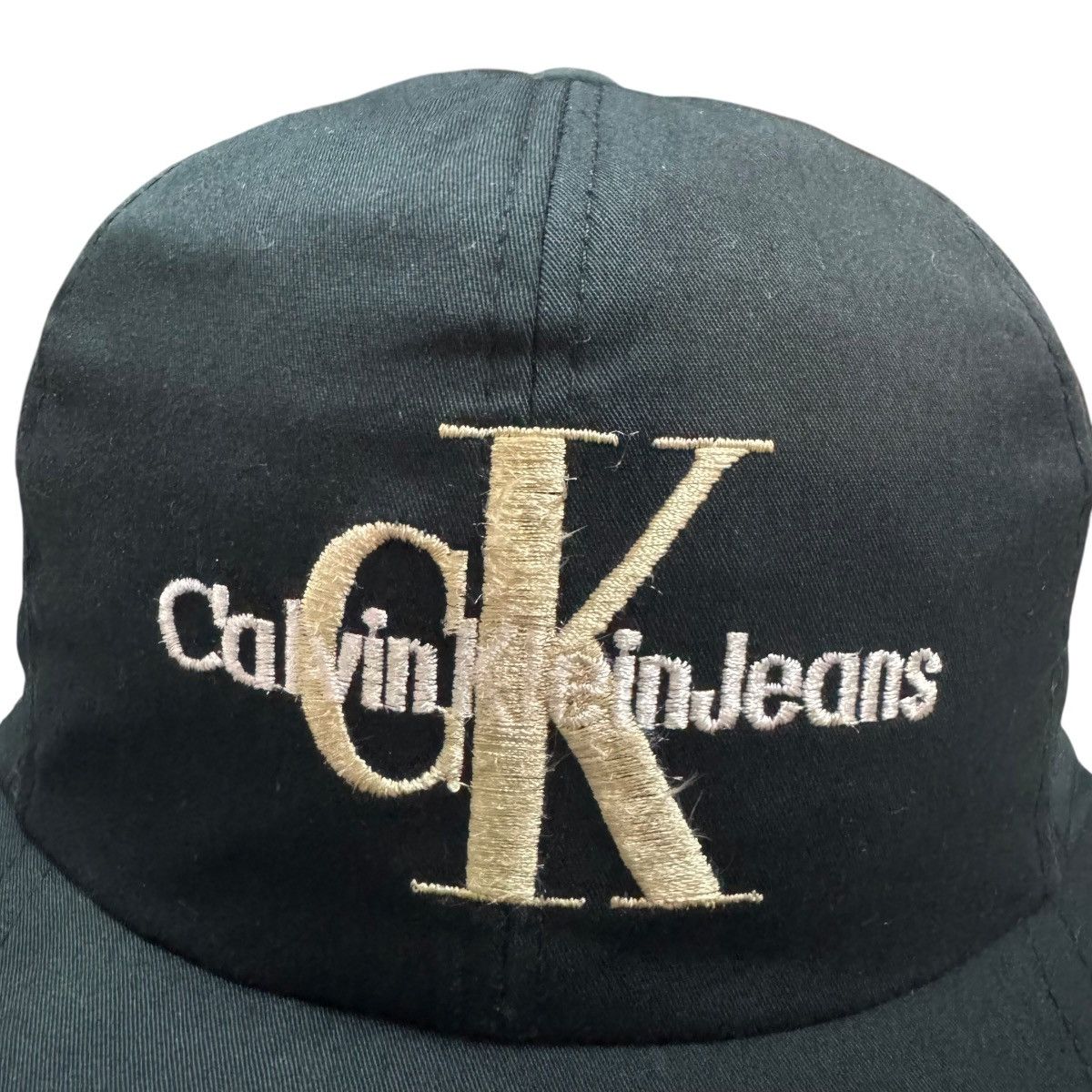 Calvin Klein Vtg🔥Calvin Klein Ck Embroidery Og Logo Caps Size ONE SIZE - 7 Thumbnail