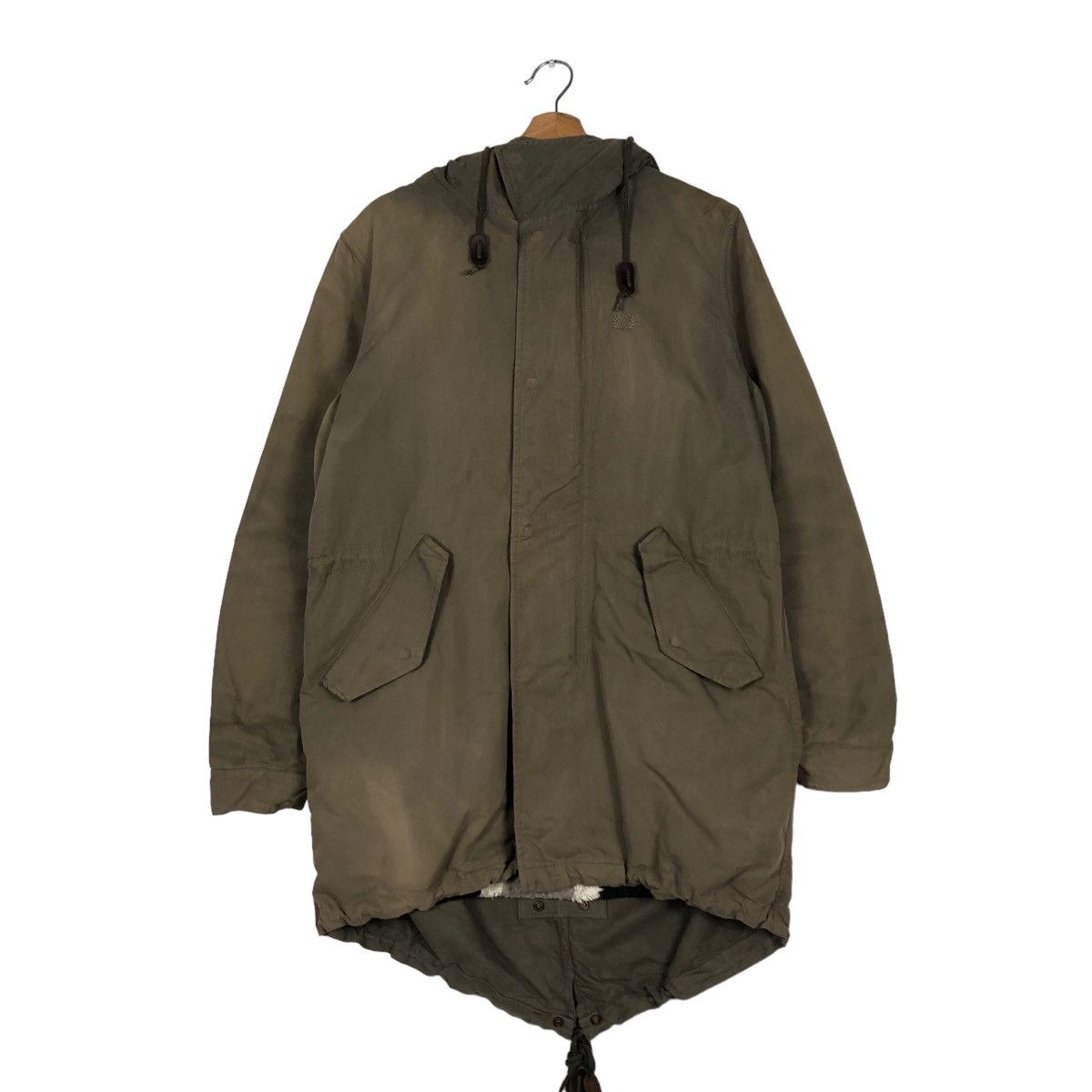 Fred Perry 🔥Vintage Fred Perry Jacket Big Flag Kingdom Shearling Size US M / EU 48-50 / 2 - 2 Thumbnail