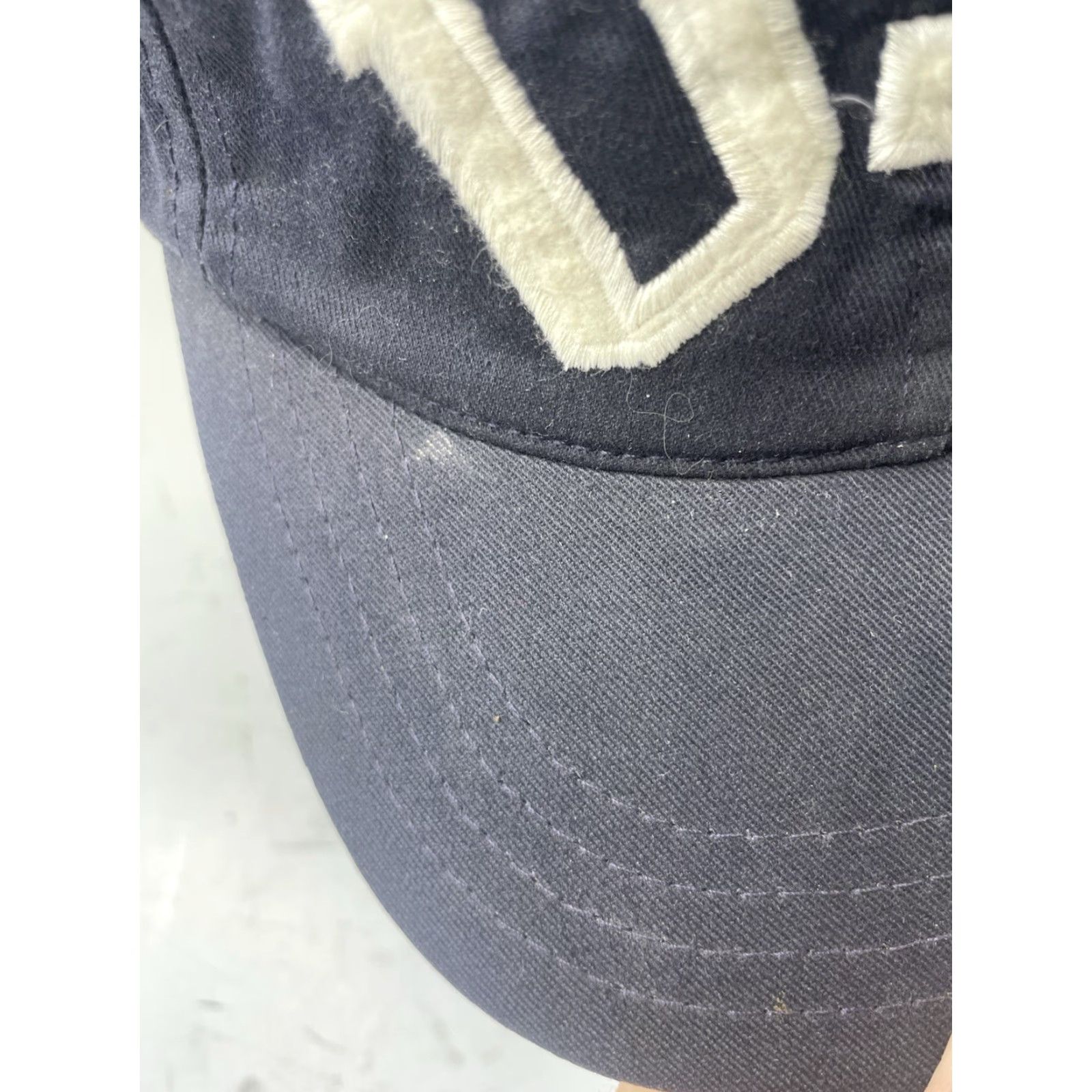 Polo Ralph Lauren VINTAGE Polo Ralph Lauren USA Hat Cap Fitted Blue Stadium Flag Crest Medium Men's Baseball Cap Size US M / EU 48-50 / 2 - 3 Thumbnail