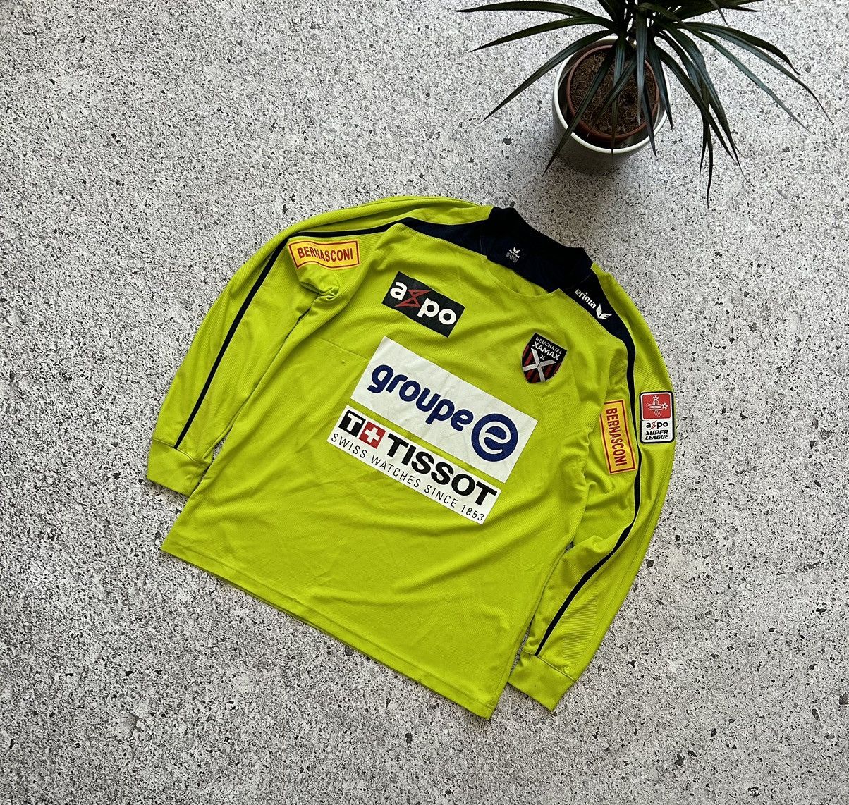 Erima × Vintage Vintage Neuchatel Xamax Faivre Goalkeeper Soccer Jersey Size US XL / EU 56 / 4 - 2 Thumbnail