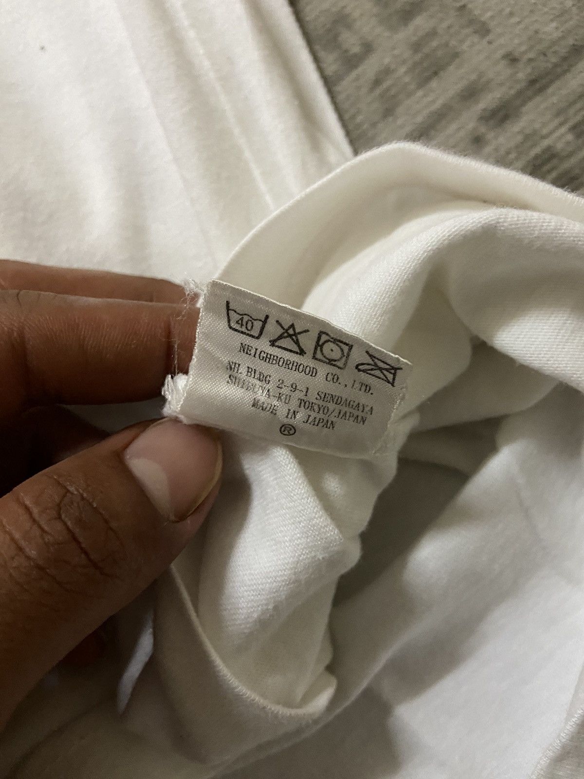 Neighborhood NEIGHBOURHOOD EL VECINDARIO WHITE TEE Size US XL / EU 56 / 4 - 7 Thumbnail