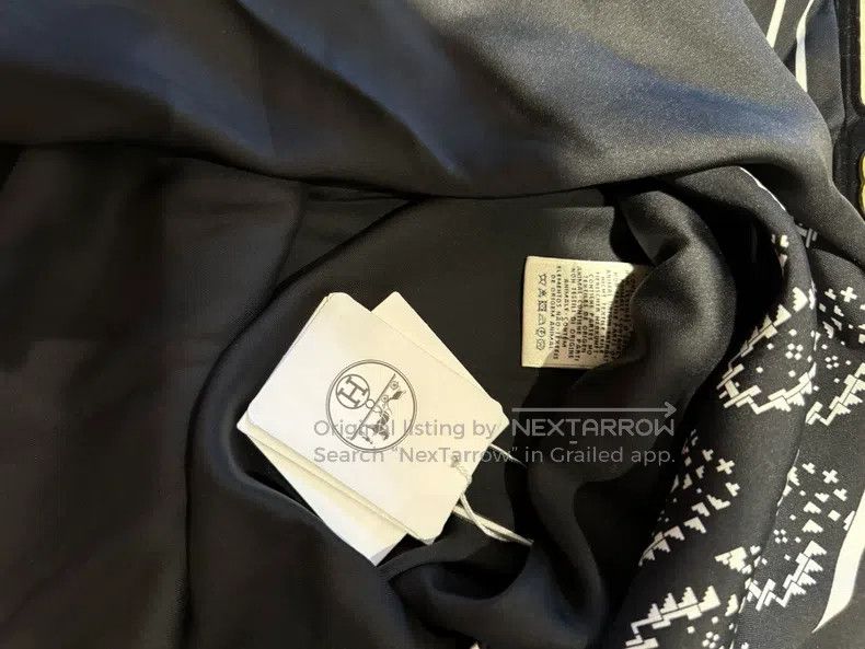 Hermes Hermes 100% Silk Short Skirt, Belt Design Size 24" / US 00 / IT 34 - 5 Thumbnail