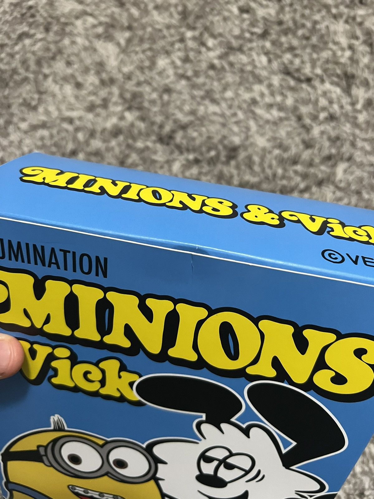 Girls Dont Cry Minions/Verdy “Minions u0026 Vick” black box set | Grailed