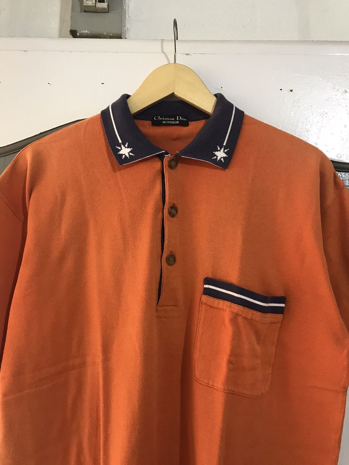 Christian Dior Monsieur × Vintage Vintage Christian Dior Monsieur Poloshirt Size US L / EU 52-54 / 3 - 2 Thumbnail