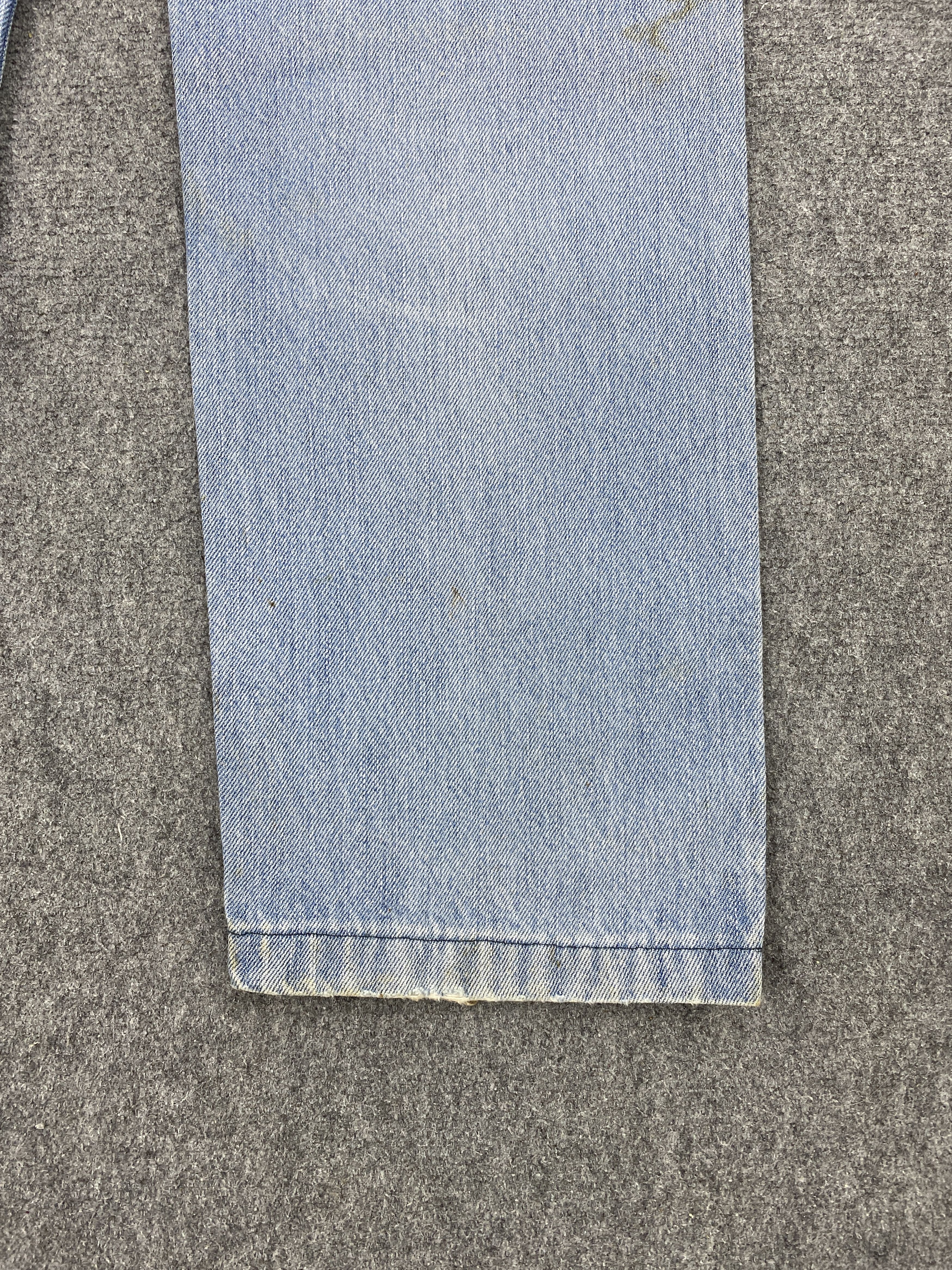 Levi's × Vintage Vintage Levis 516 Faded Blue Denim Size US 34 / EU 50 - 14 Thumbnail