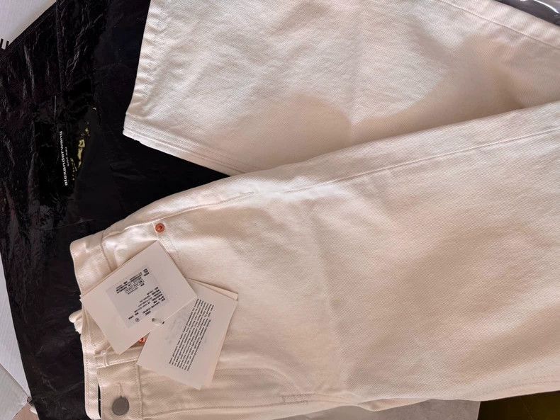 Alexander Wang Alexander Wang White Denim Jeans- Size 25" / US 0 / IT 36 - 4 Thumbnail
