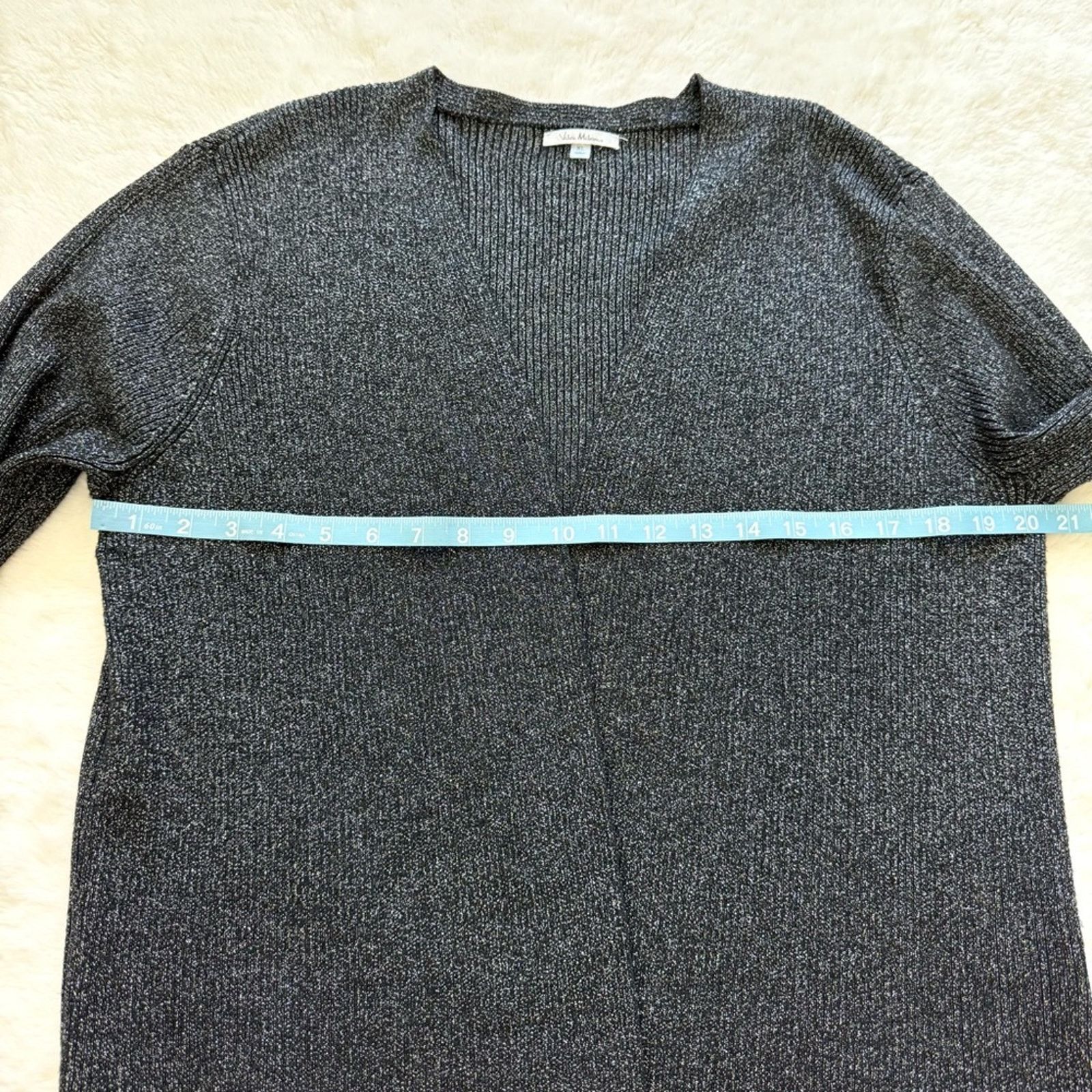 Other Villa Milano 2 pieces metallic cardigan and tank top XL Size XL / US 12-14 / IT 48-50 - 12 Thumbnail