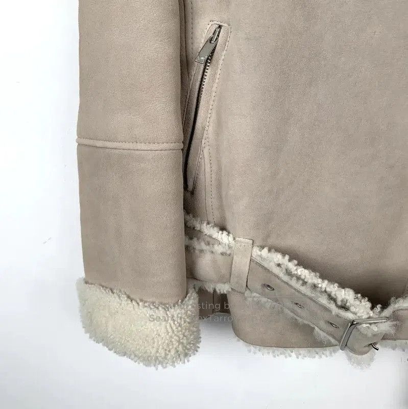 Max Mara MaxMara Beige Wool Women's Jacket . Size M / US 6-8 / IT 42-44 - 4 Thumbnail