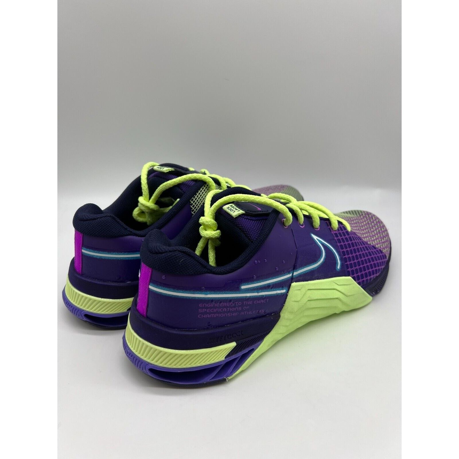 Nike Nike Metcon 8 AMP Deep Purple Volt Men's Shoes Size 11 Size US 11 / EU 44 - 11 Thumbnail