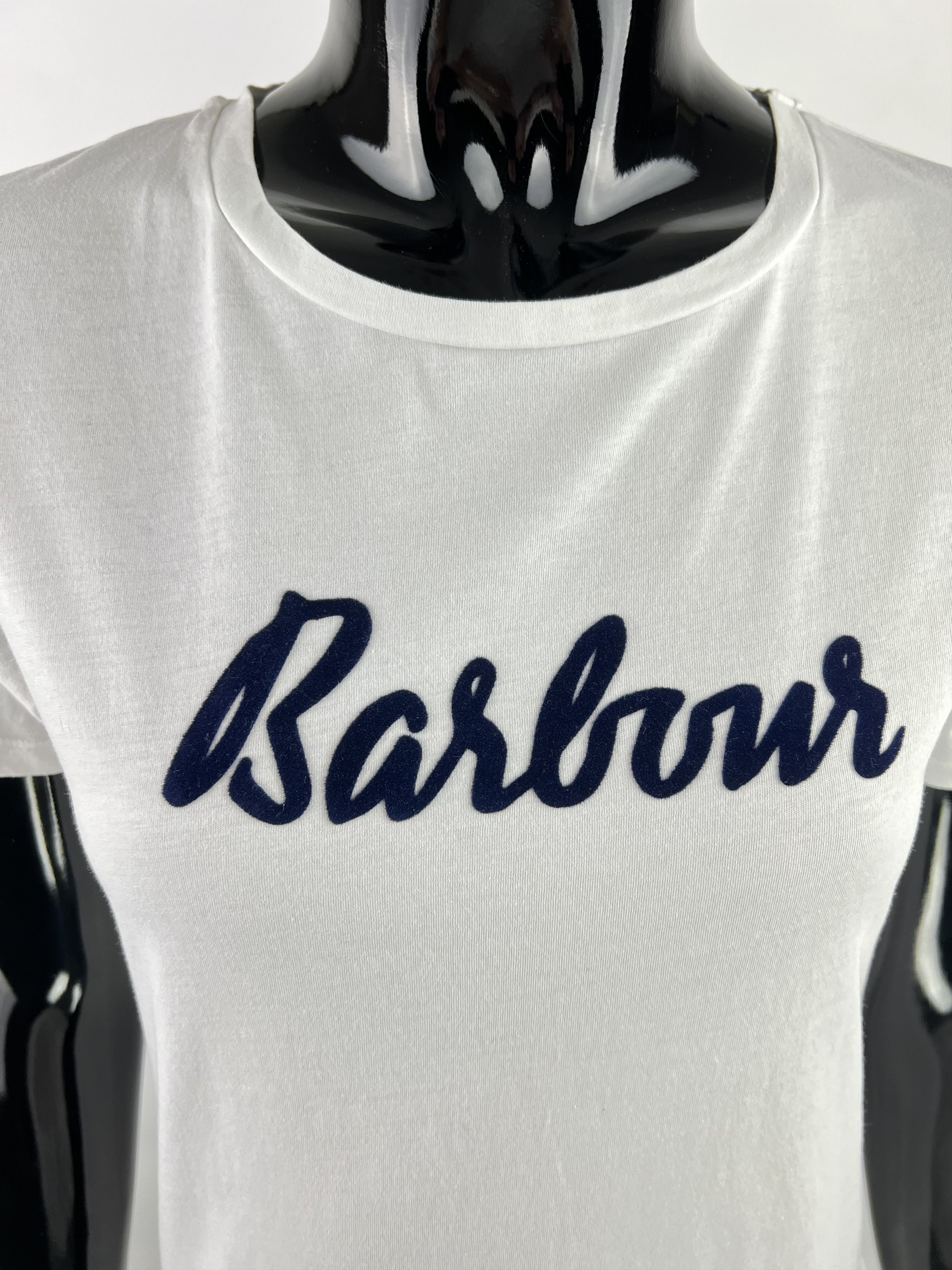 Barbour Barbour Women's Short Sleeve T-Shirt Size XS/S Size S / US 4 / IT 40 - 3 Thumbnail