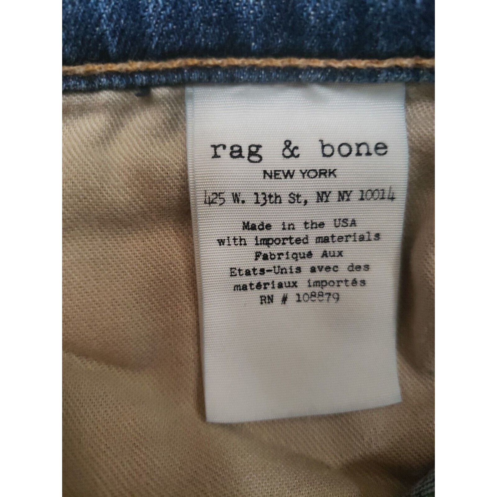 Rag & Bone Rag & Bone Women's The Dre Boyfriend Skinny In Ada Wash Size 27" / US 4 / IT 40 - 7 Thumbnail