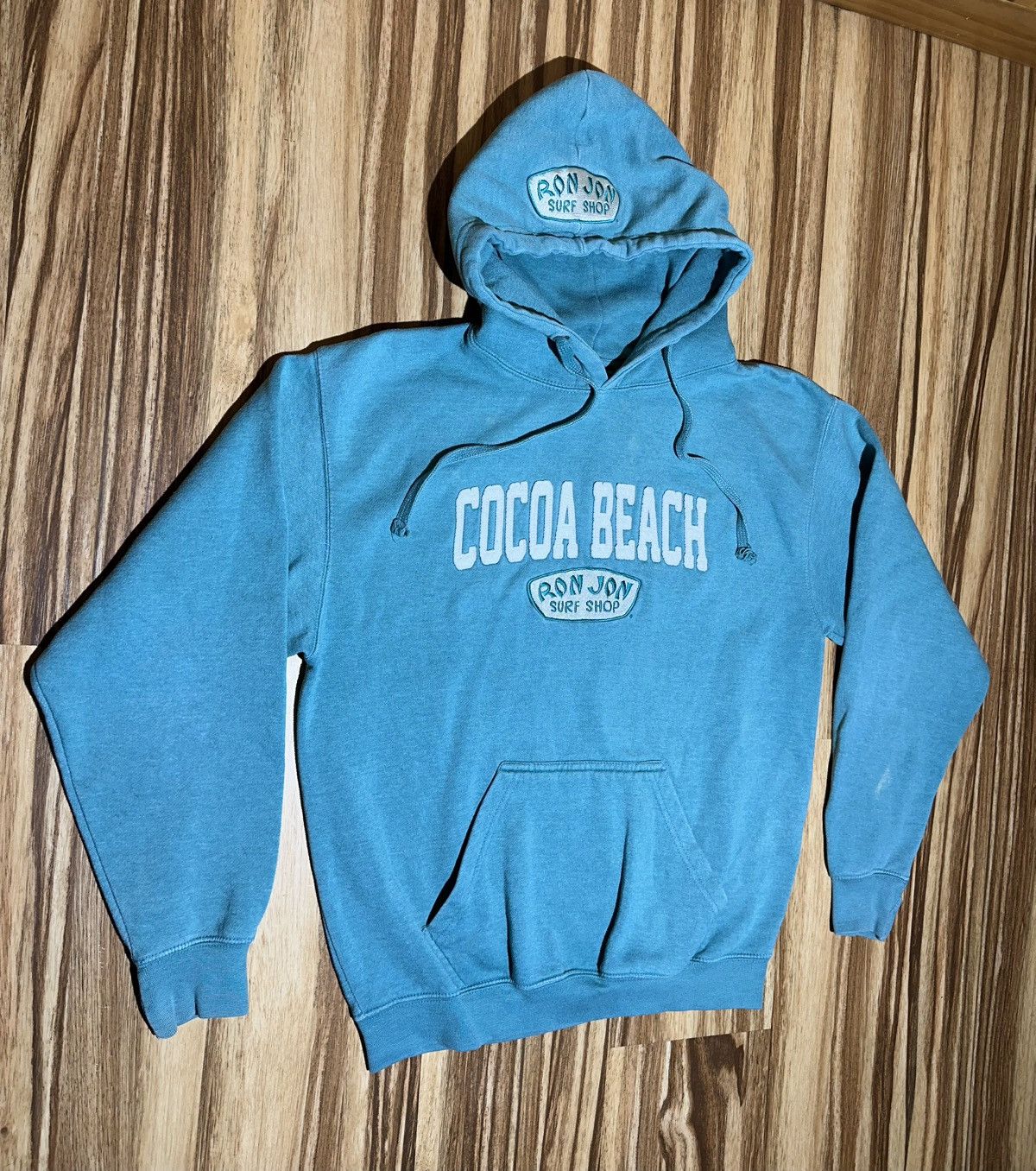 Ron Jon Surf Shop Ron Jon Cocoa Beach Blue Hoodie Size US M / EU 48-50 / 2 - 2 Thumbnail