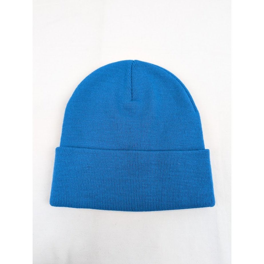 Adidas × Balenciaga o1rshd1 Size: OS / Sretchy Rib Knit Beanie / Hat Blue/White Size ONE SIZE - 6 Thumbnail