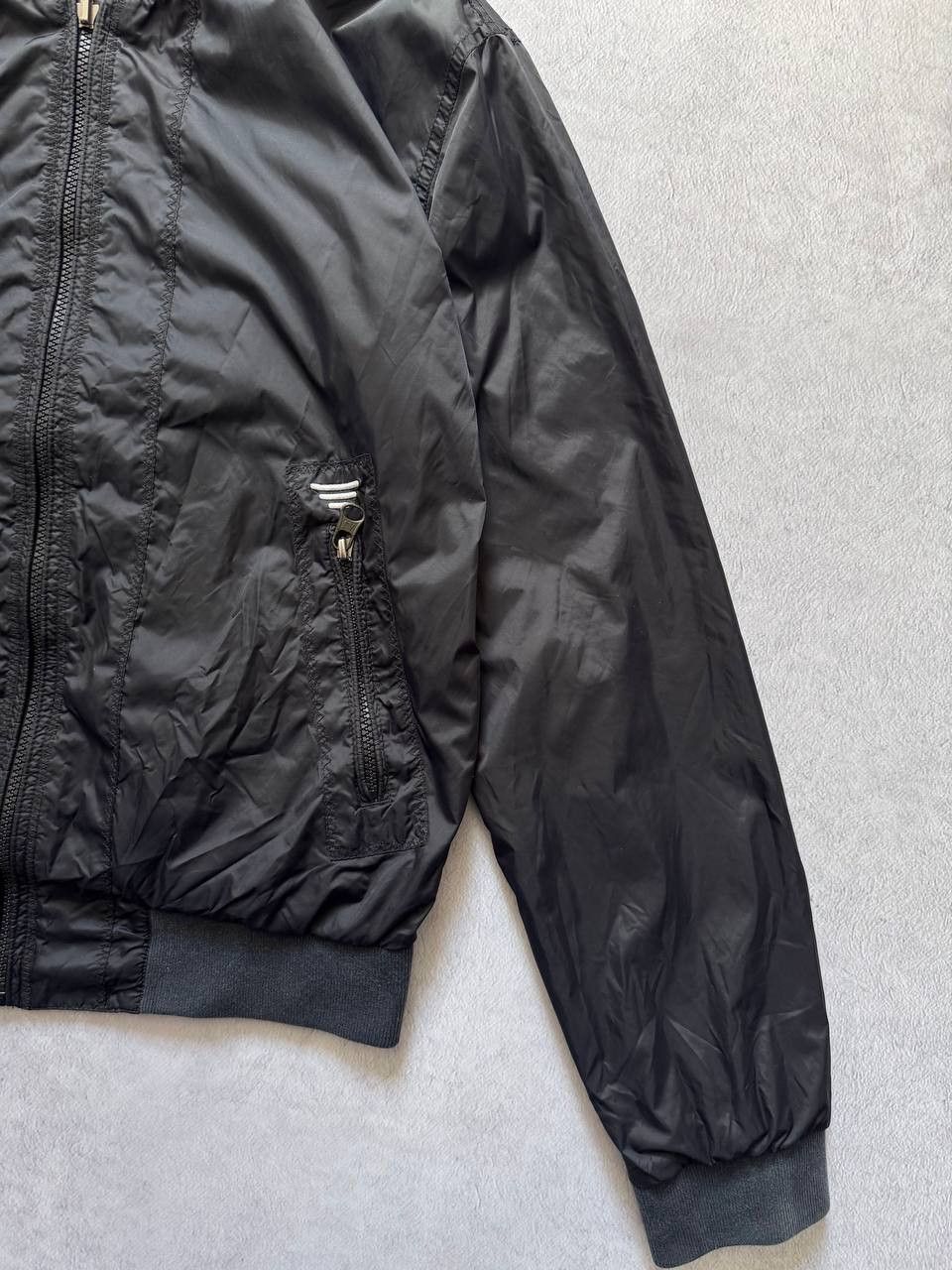 Armani Vintage Armani Jeans Reversible Nylon Bomber Jacket Size US S / EU 44-46 / 1 - 8 Thumbnail