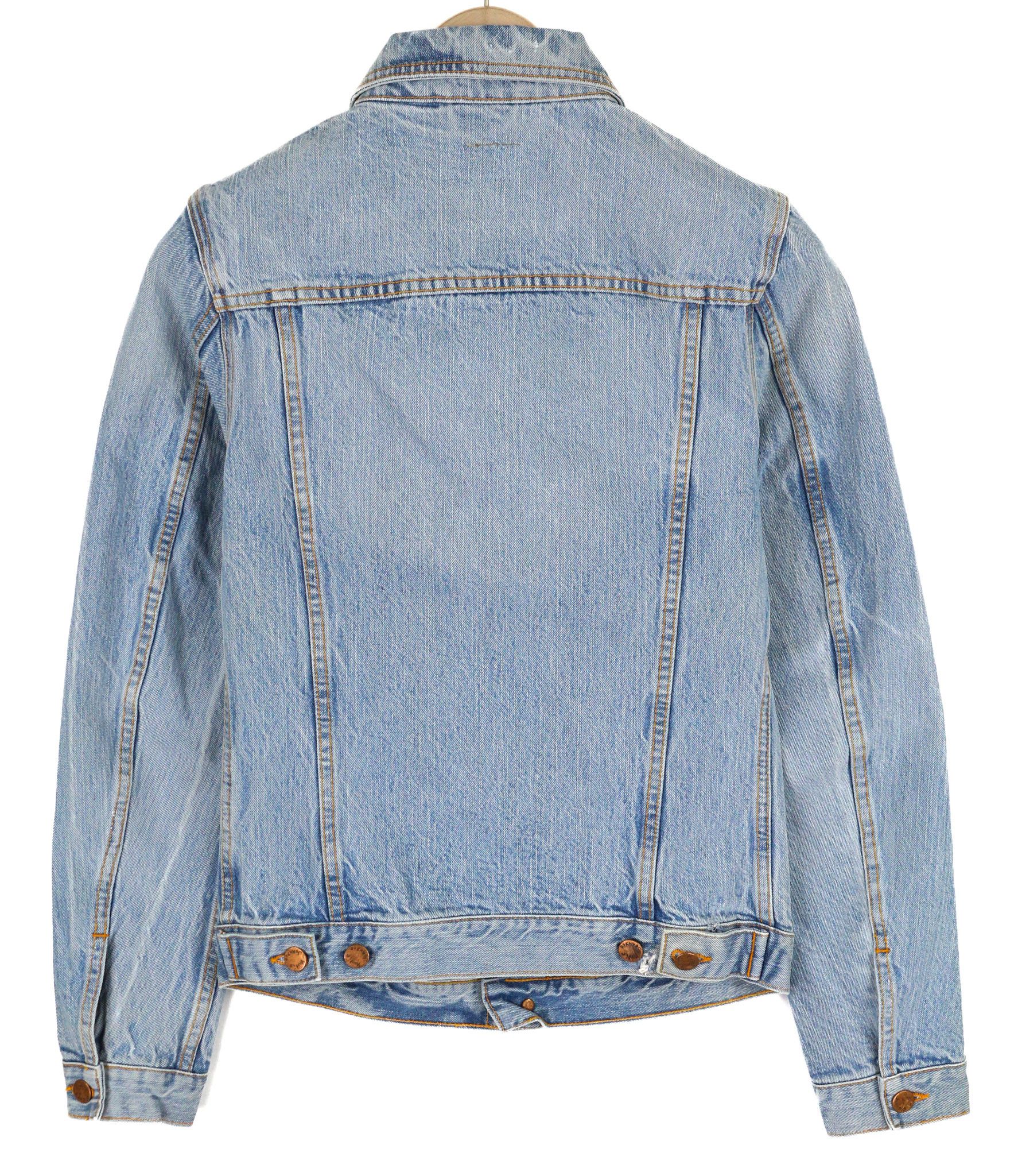 Nudie Jeans BILLY XS Strumming Indigo Organic Cotton Blue Jacket 82447 Size US XS / EU 42 / 0 - 2 Thumbnail