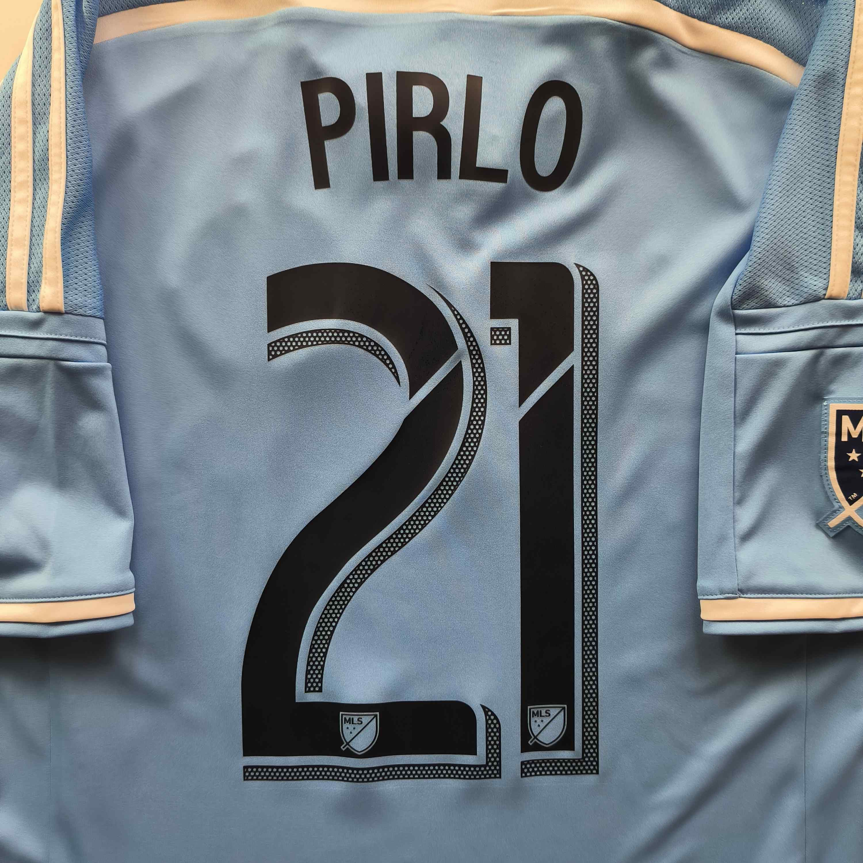 Adidas New York City 2015-17 home Pirlo football jersey size M Size US M / EU 48-50 / 2 - 5 Thumbnail
