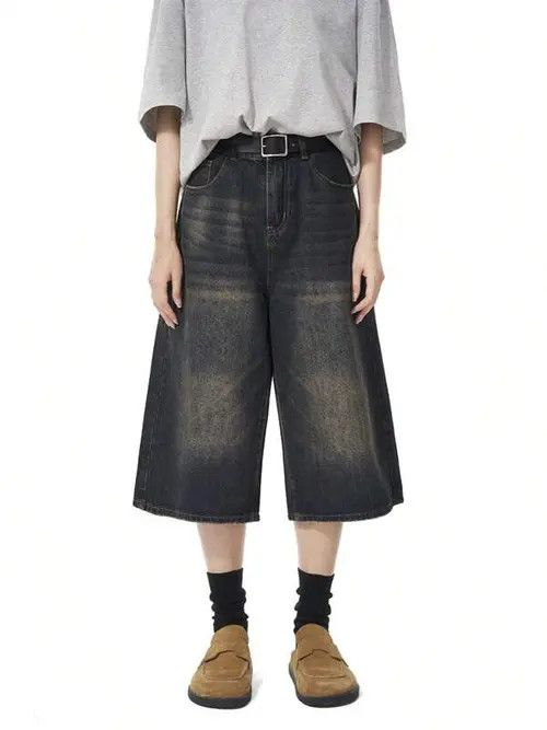Jean Mibuki x Mita Vintage RETRO 90s denim jeans shorts Size US 36 / EU 52 - 6 Thumbnail