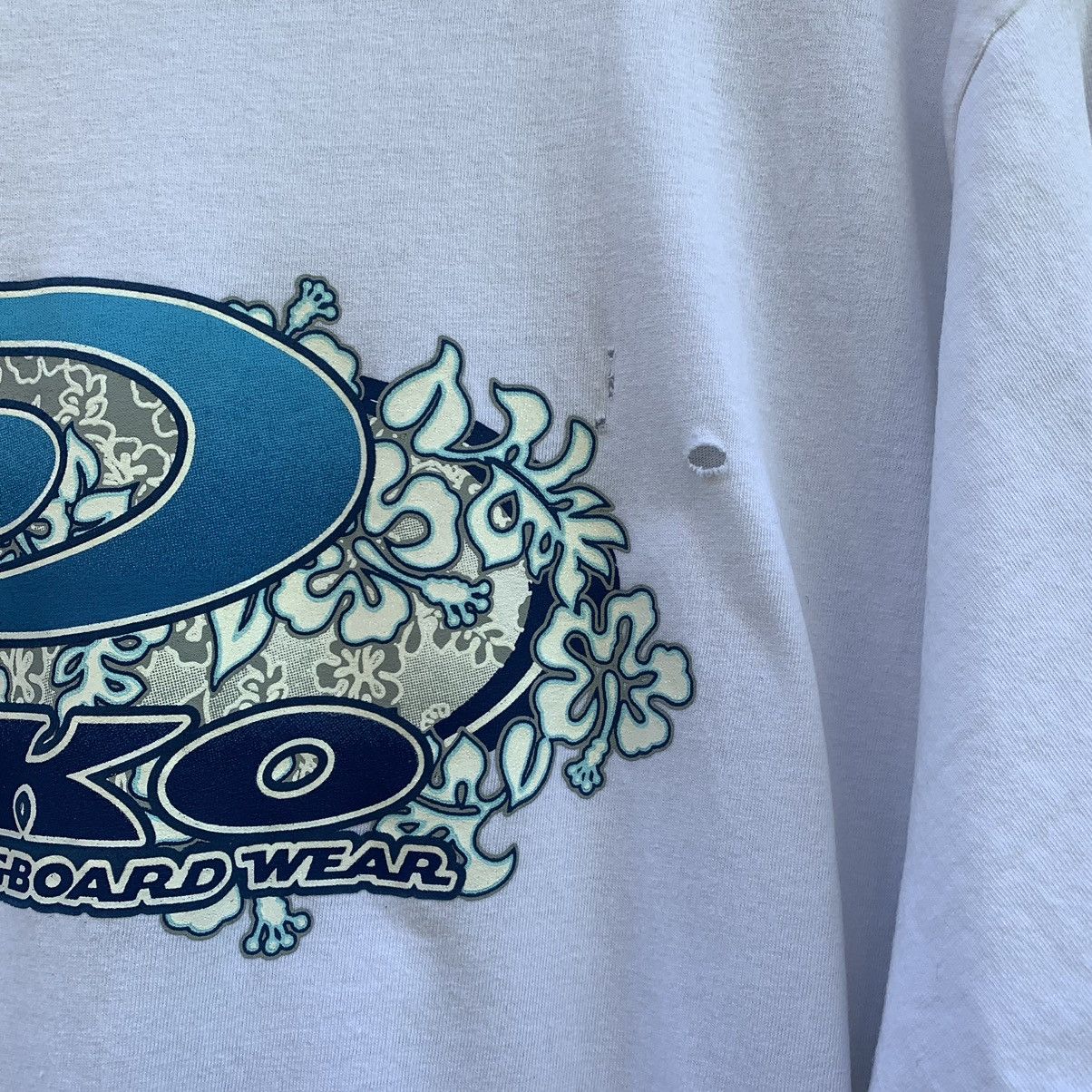 Vintage Thrashed 90s piko surfing tee Size US L / EU 52-54 / 3 - 3 Thumbnail