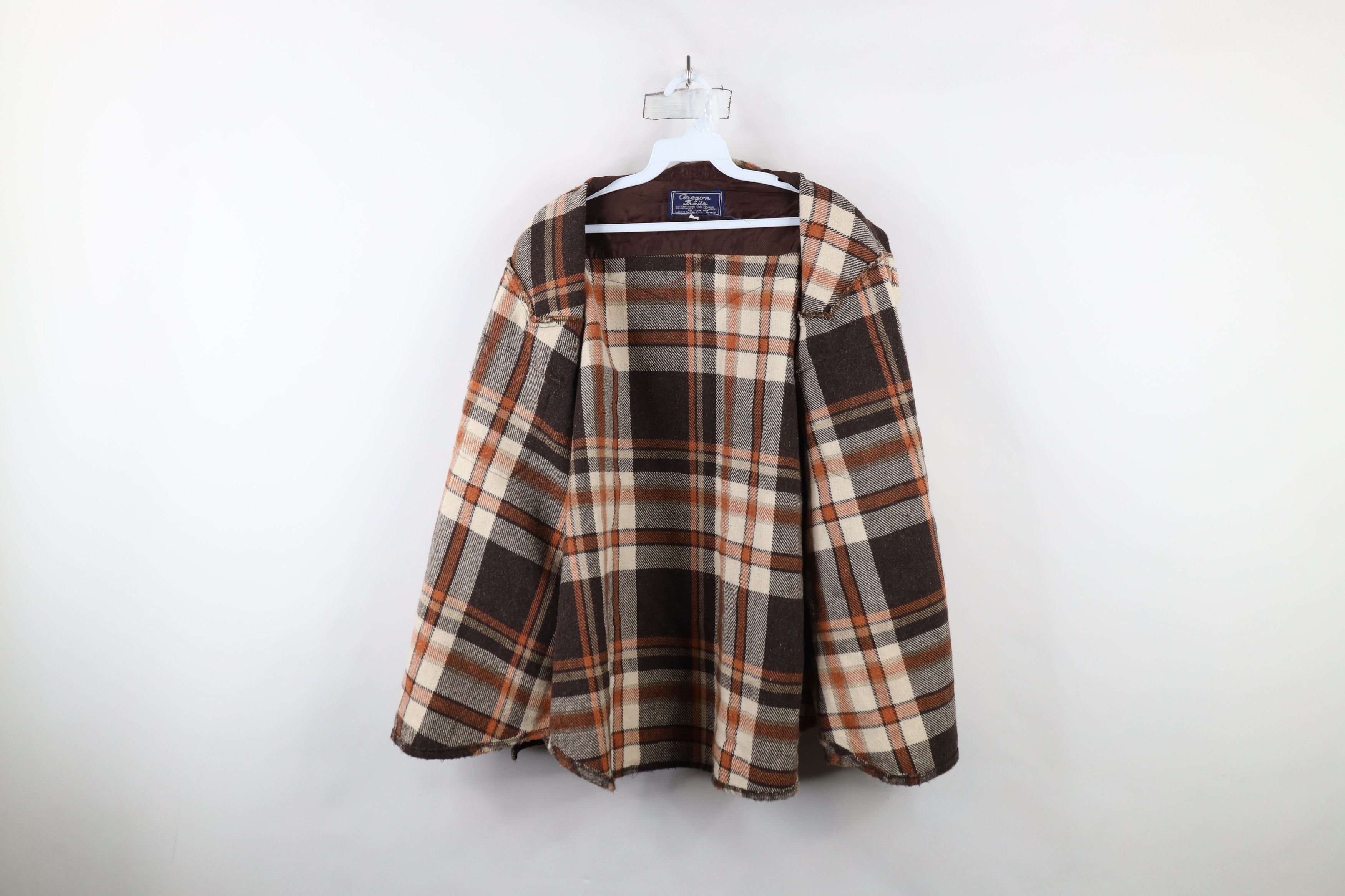 Vintage Vintage 70s Blend CPO Western Button Shirt Jacket Shacket Size US L / EU 52-54 / 3 - 7 Thumbnail