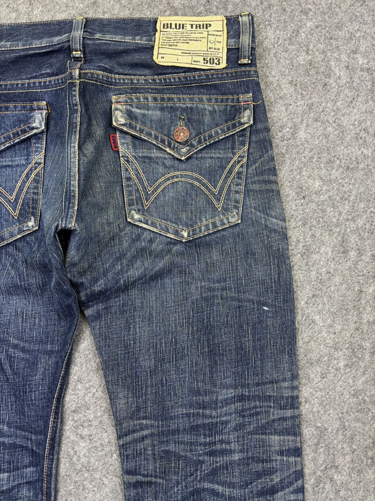 Edwin 💥Flare💥Edwin 503 Sick Fades Flare Denim K39 Size US 36 / EU 52 - 11 Thumbnail