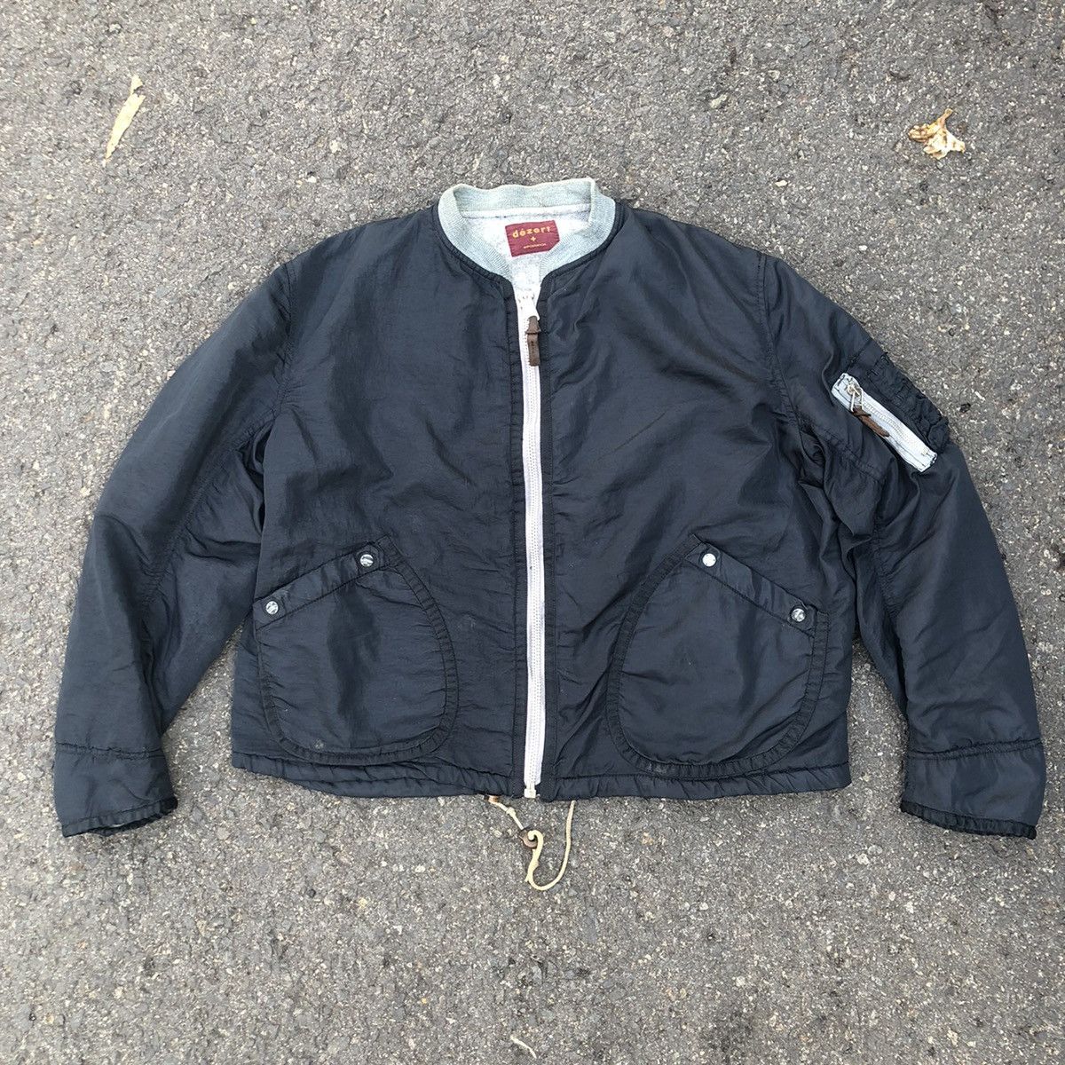 Dezert × Issey Miyake × Japanese Brand Vintage Dezert bomber 