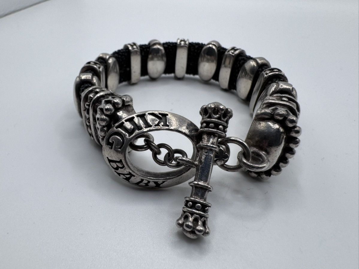 King Baby Studio King Baby Studio .925 Sterling Silver & Stingray Bracelet Size ONE SIZE - 8 Thumbnail