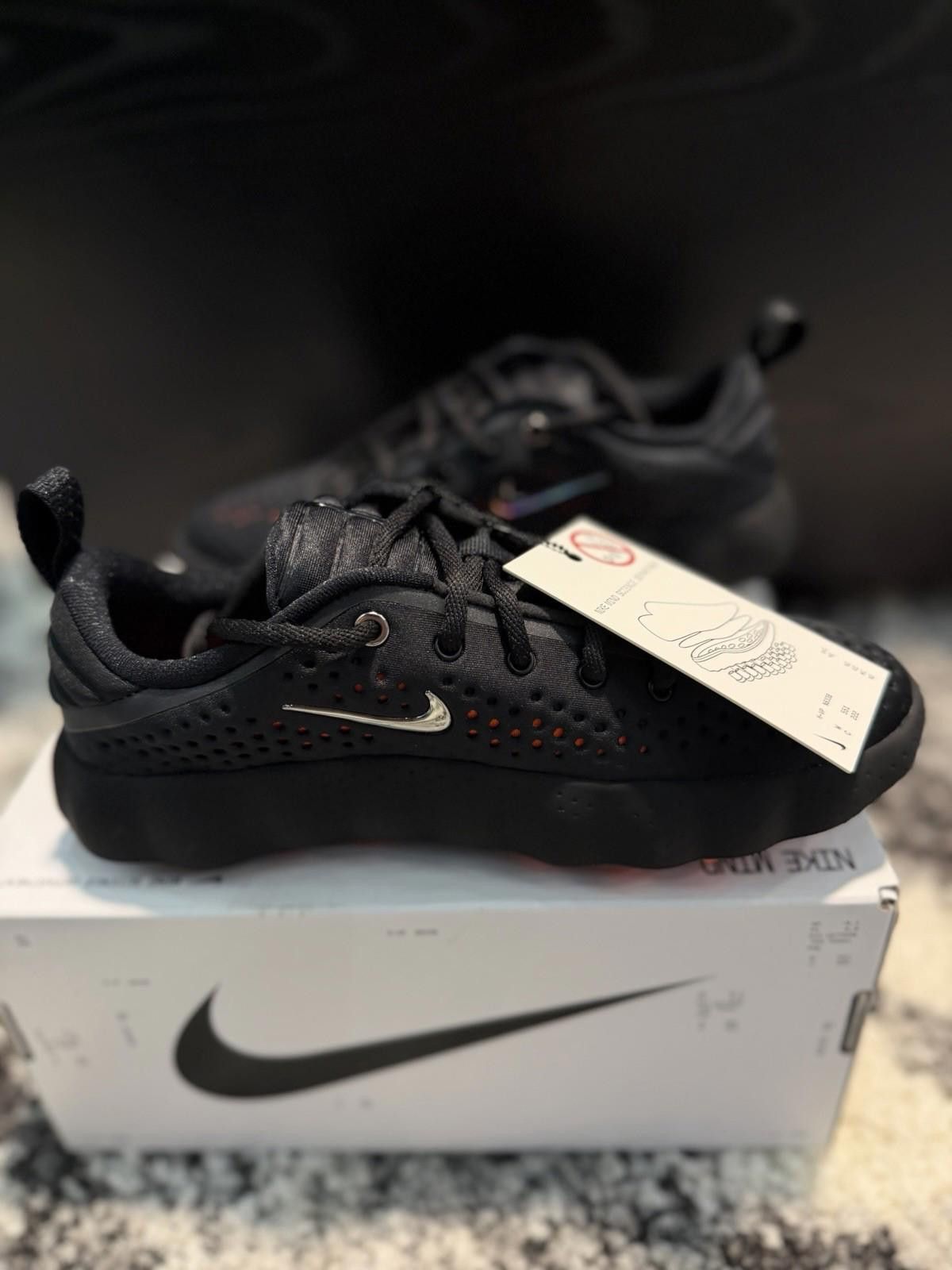 Nike Size 6 - Nike Mind 002 'Black Chrome' (Women's) - HQ4310-001 Size US 6 / IT 36 - 6 Thumbnail