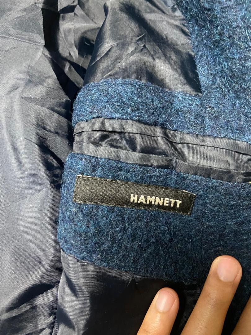 Katharine Hamnett London Hamnett Wool Blend Single Breasted Long Coat (174) Size US M / EU 48-50 / 2 - 3 Thumbnail