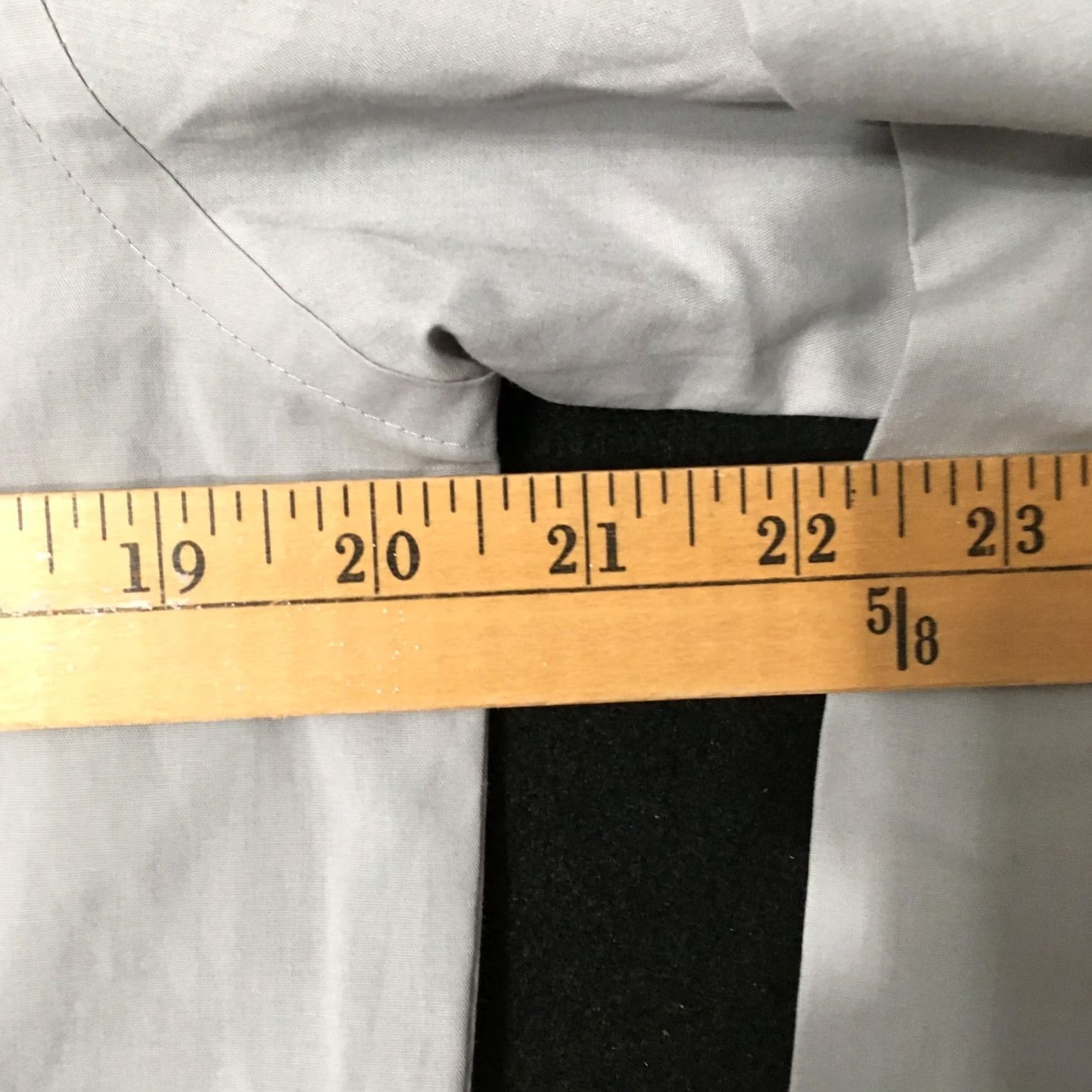 Stafford Stafford Shirt Mens 15 32/33 Gray EASY CARE BROADCLOTH Long Sleeve Size US M / EU 48-50 / 2 - 6 Thumbnail