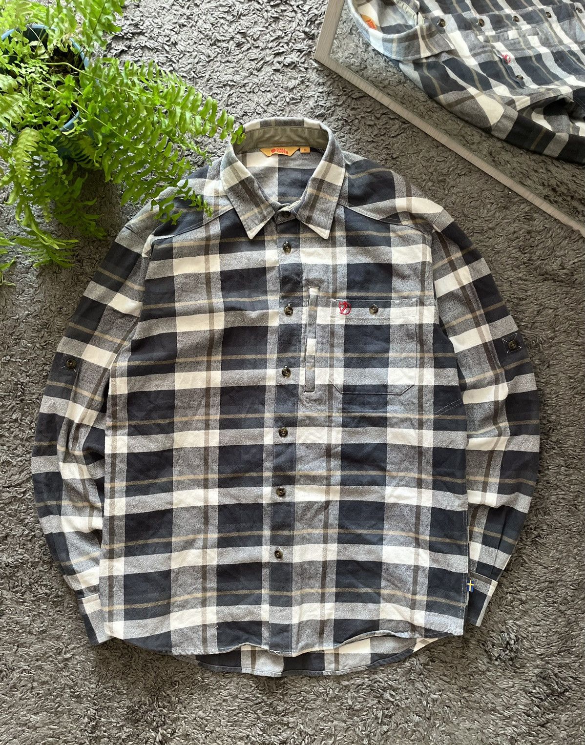 Fjällräven Shirt Streetwear Outdoor Gorpcore Logo Vintage