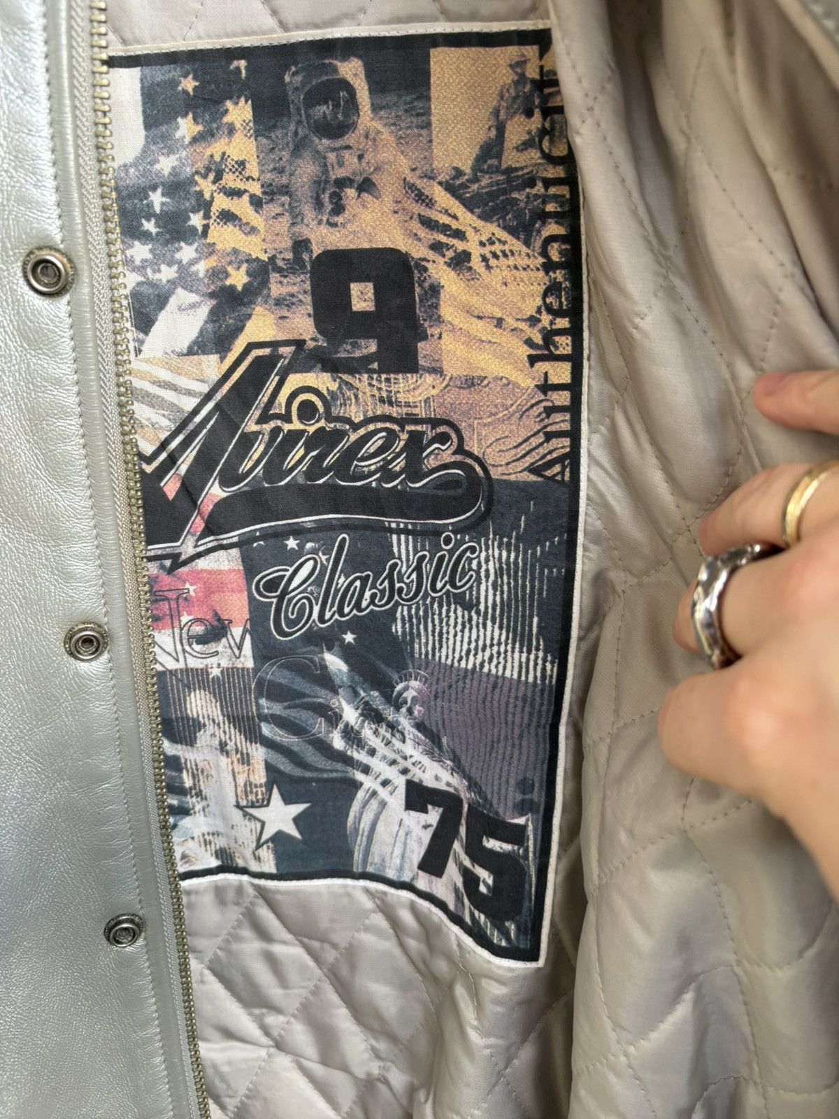 Avirex Avirex leather jacket x vintage varsity x rare USA Size US XXL / EU 58 / 5 - 15 Thumbnail