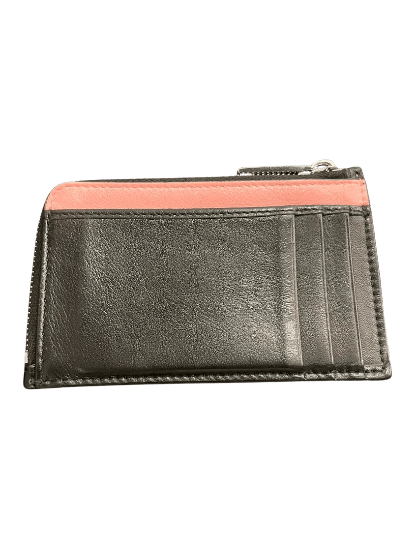 Dior Dior x Kaws Zipped Card and Coin Holder Pink Bees Black Size ONE SIZE - 4 Thumbnail