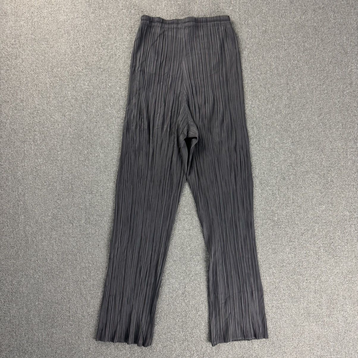 Pleats Please Issey Miyake Pleats Please - Issey Miyake - Pleated Gray Pants Size 23" - 5 Thumbnail