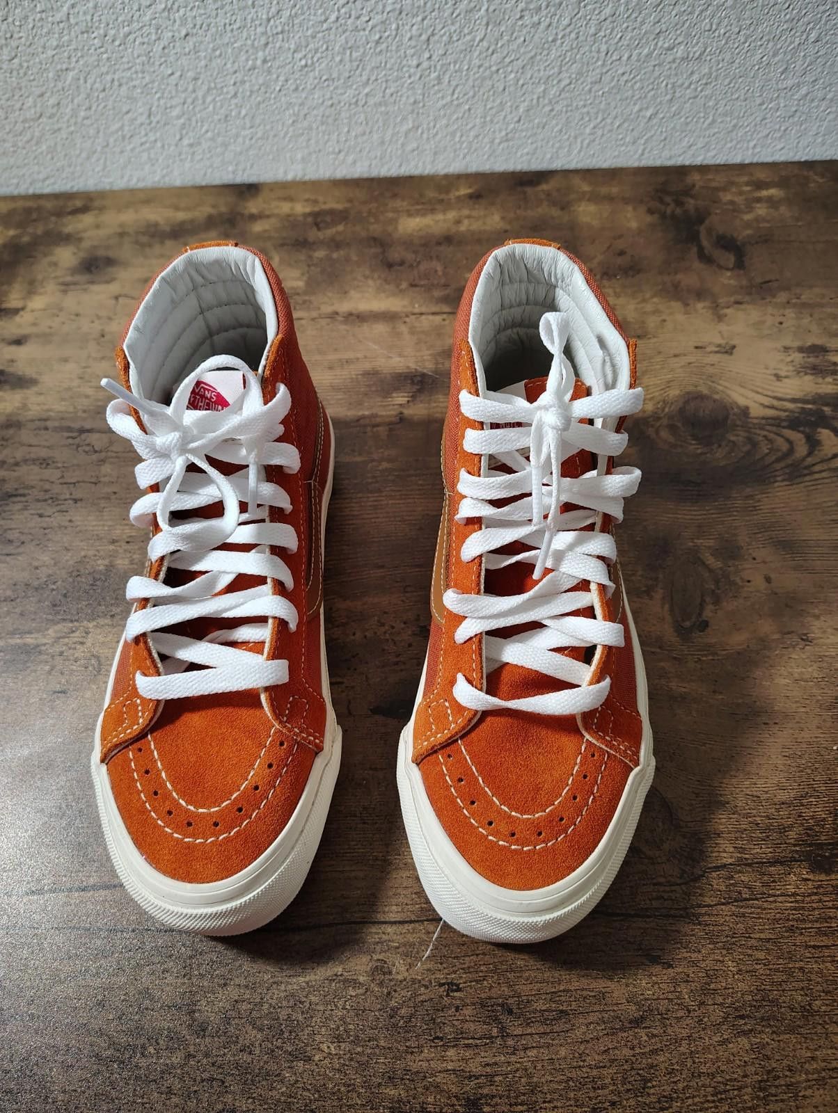 Vans Vans Sk8-Hi Golden Brown True White Size US M4 W4.5 New Sne Size US 5 / EU 37 - 2 Thumbnail