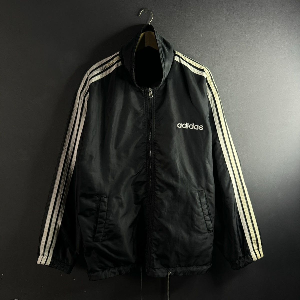 Adidas Vintage Adidas Big Trefoil Jacket Size US L / EU 52-54 / 3 - 2 Thumbnail