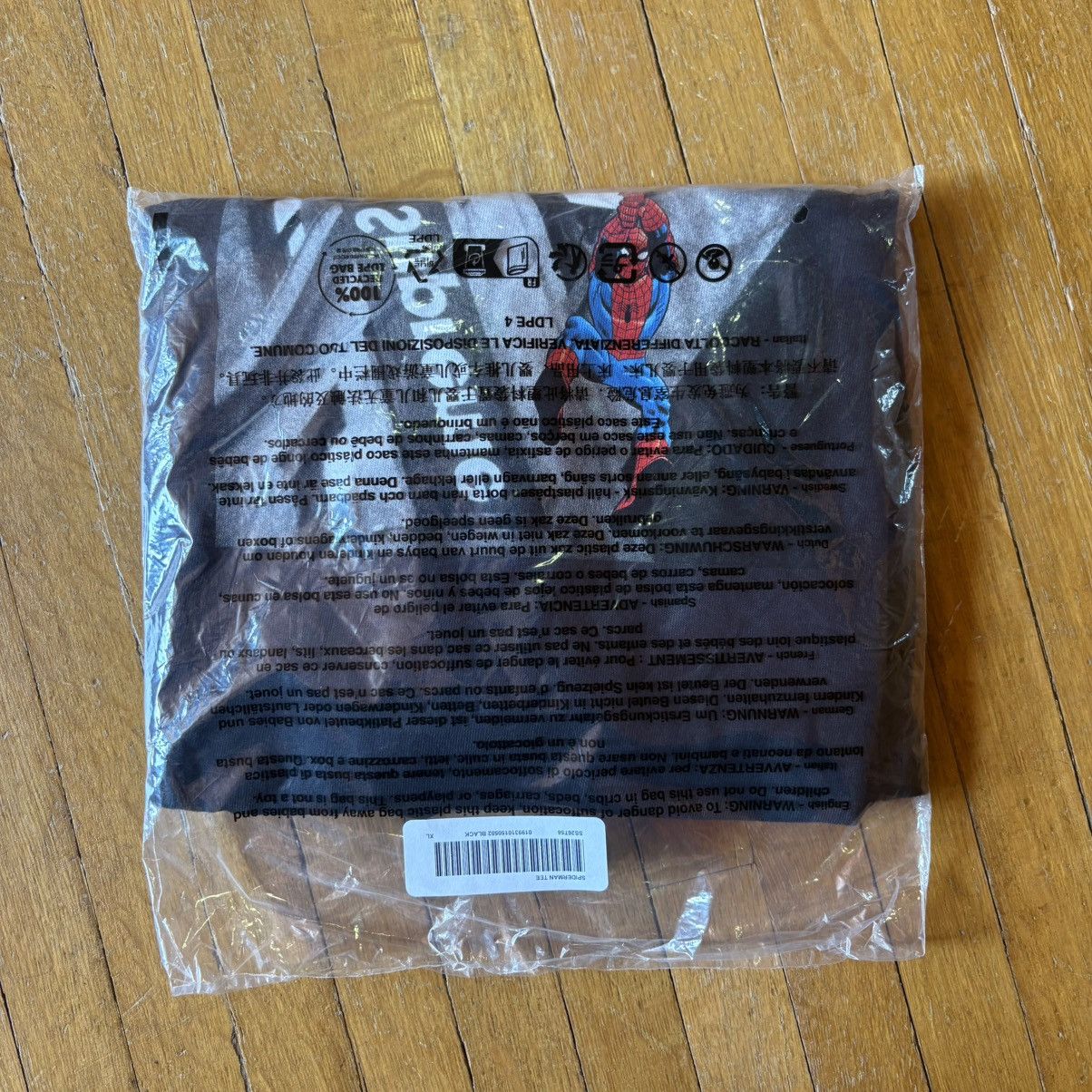 Supreme Supreme Spiderman Tee Black | Grailed
